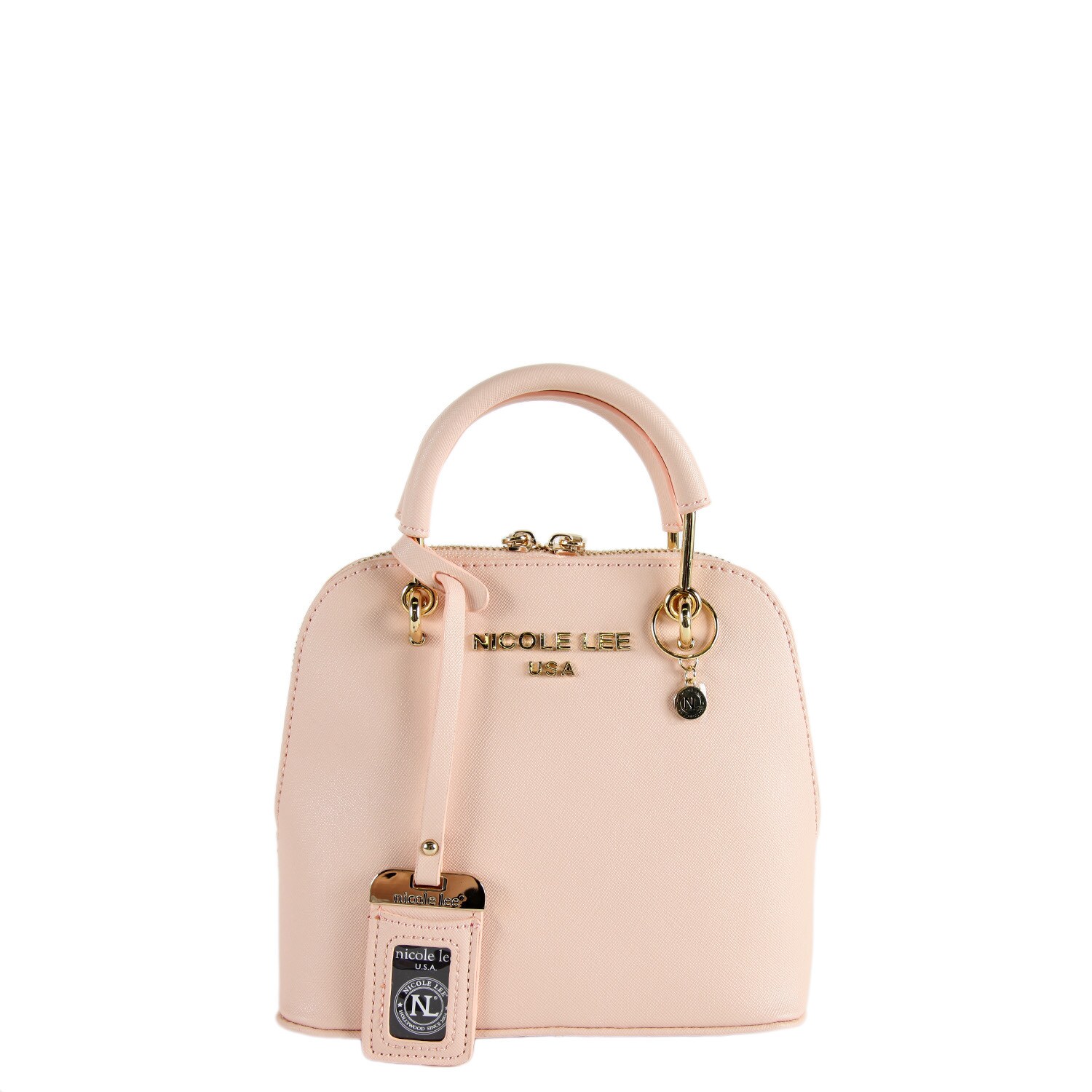 Nicole Lee Kyra Beige Mini Dome Satchel Handbag On Nicole Lee Kyra Beige Mini Dome Satchel Handbag On Free Shipping Today 12616240