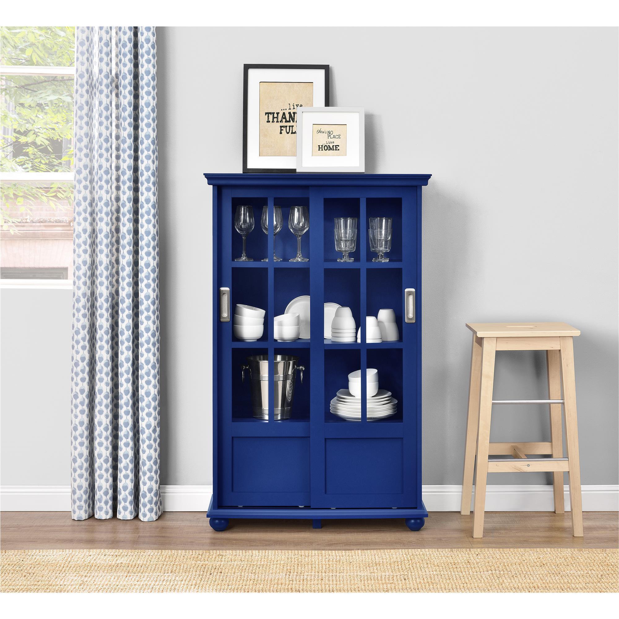 shop ameriwood home aaron lane blue bookcase with sliding glass doors on sale free shipping today overstockcom 12653722 - Bookshelves Glass Doors shop ameriwood home aaron lane blue bookcase with sliding glass doors on sale free shipping today overstockcom 12653722 - Bookshelves Glass Doors