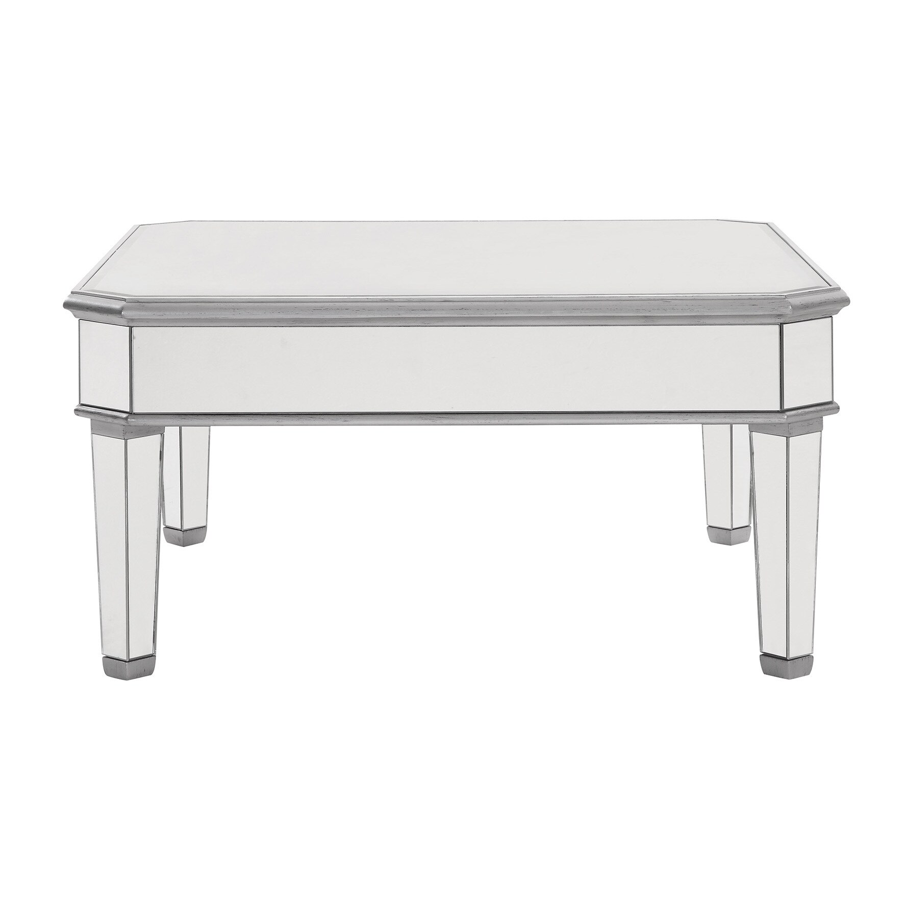 Elegant Lighting Chamberlan Mirrored Square Coffee Table Free Elegant Lighting Chamberlan Mirrored Square Coffee Table Free Shipping Today 12654376