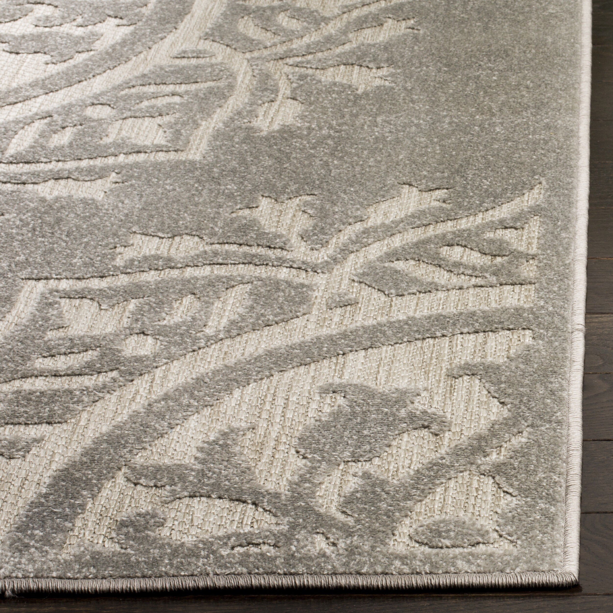 Safavieh Indoor Outdoor Cottage Grey Light Grey Rug 4 Safavieh Indoor Outdoor Cottage Grey Light Grey Rug 4
