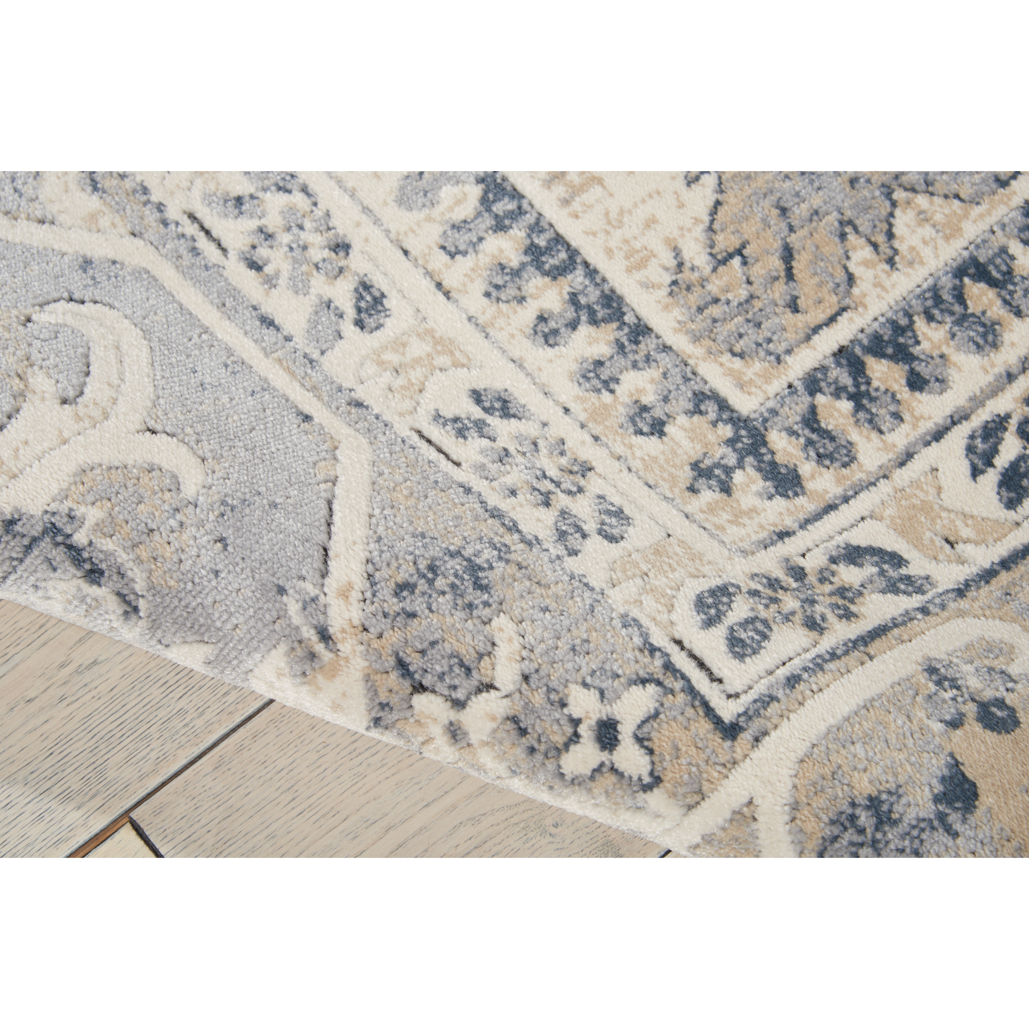 Kathy Ireland Malta Ivory Blue Area Rug 9 X 12 By Nourison Kathy Ireland Malta Ivory Blue Area Rug 9 X 12 By Nourison Free Shipping Today 19461202