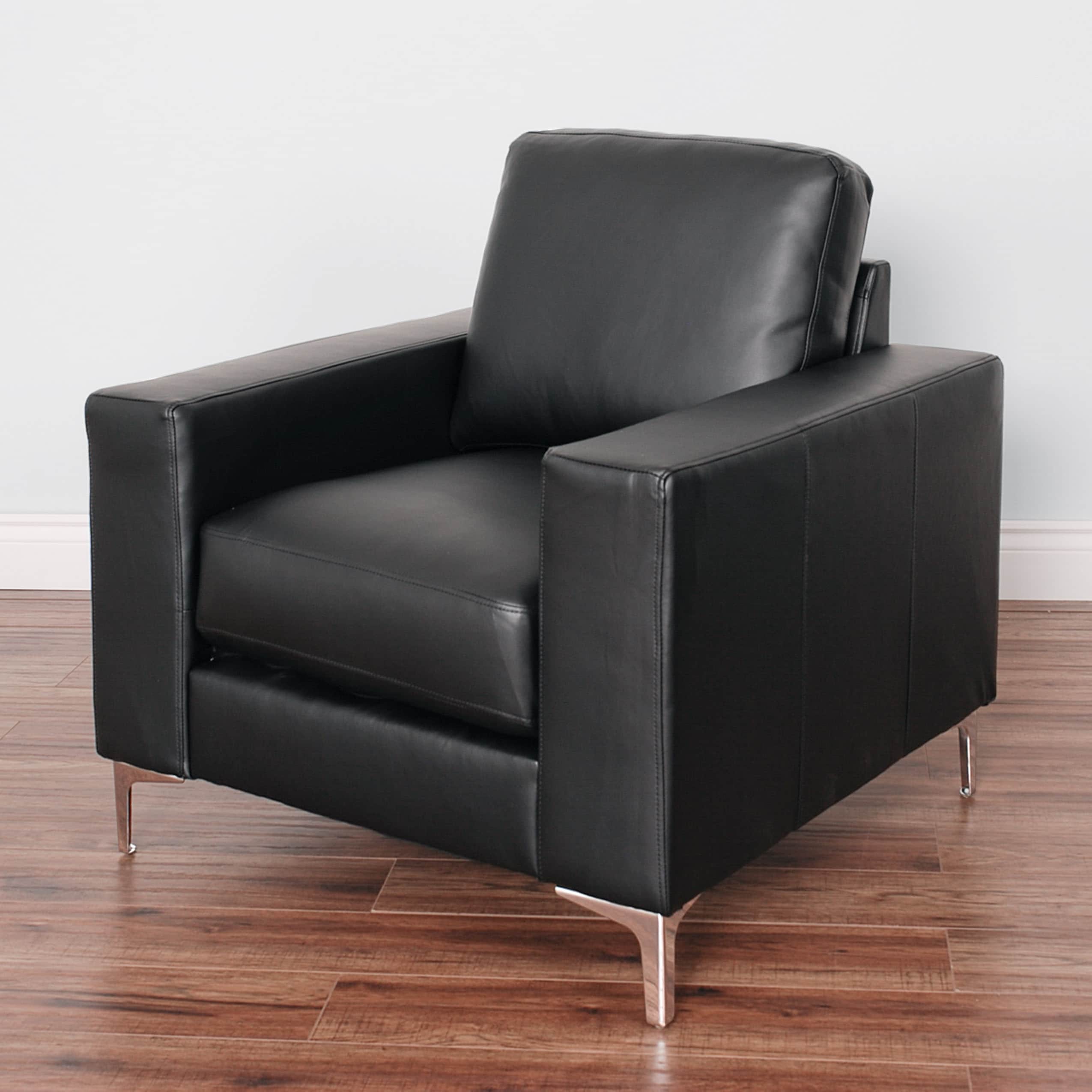 Corliving Cory Contemporary Bonded Leather Arm Chair Free Corliving Cory Contemporary Bonded Leather Arm Chair Free Shipping Today 12710368