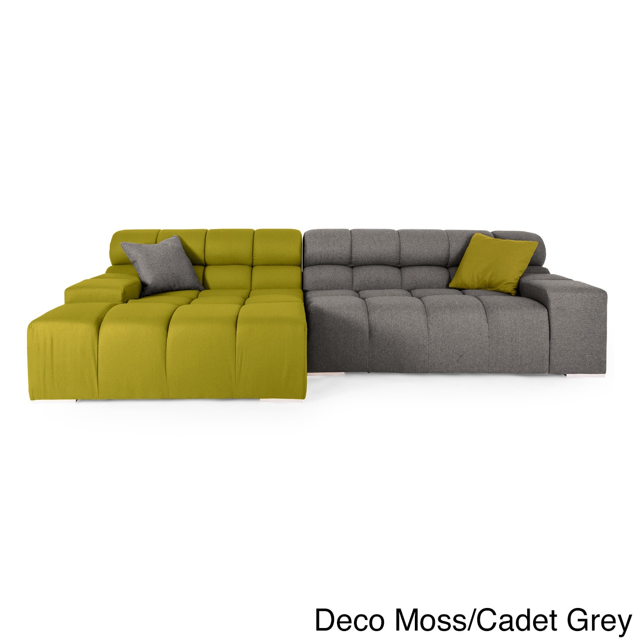 Karl Cubix Modern Modular Premium Cashmere Left Sofa Karl Cubix Modern Modular Premium Cashmere Left Sofa Sectional Free Shipping Today 12776877