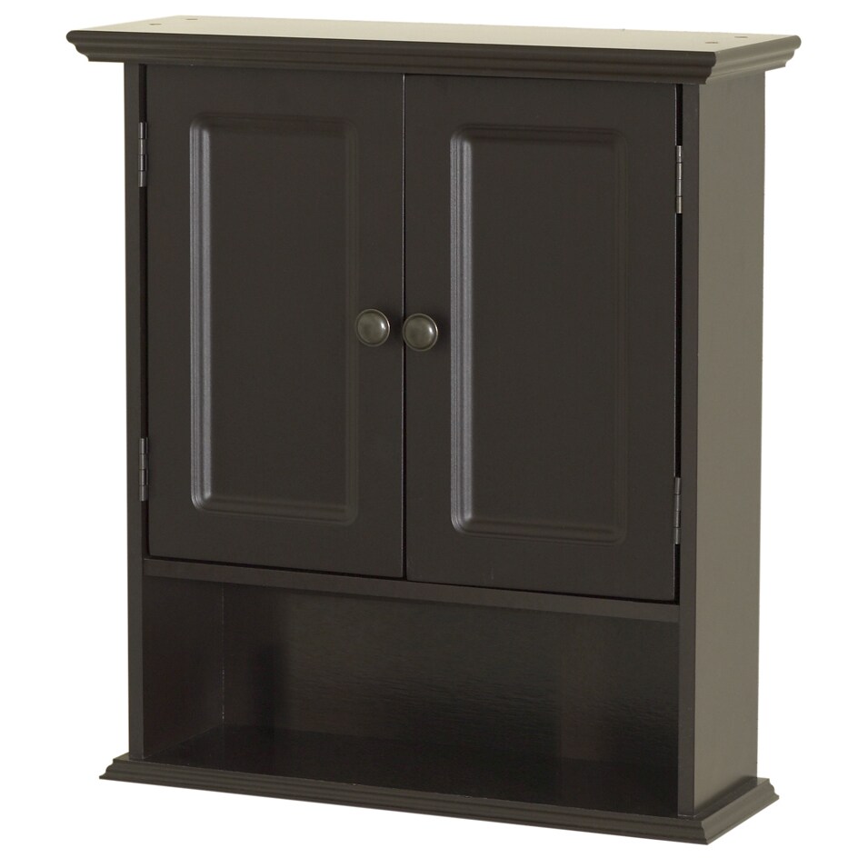 Shop Zenna Home 9918cha 21 65 W X 24 H X 7 D Espresso Collette Wall Cabinet Overstock 12777288