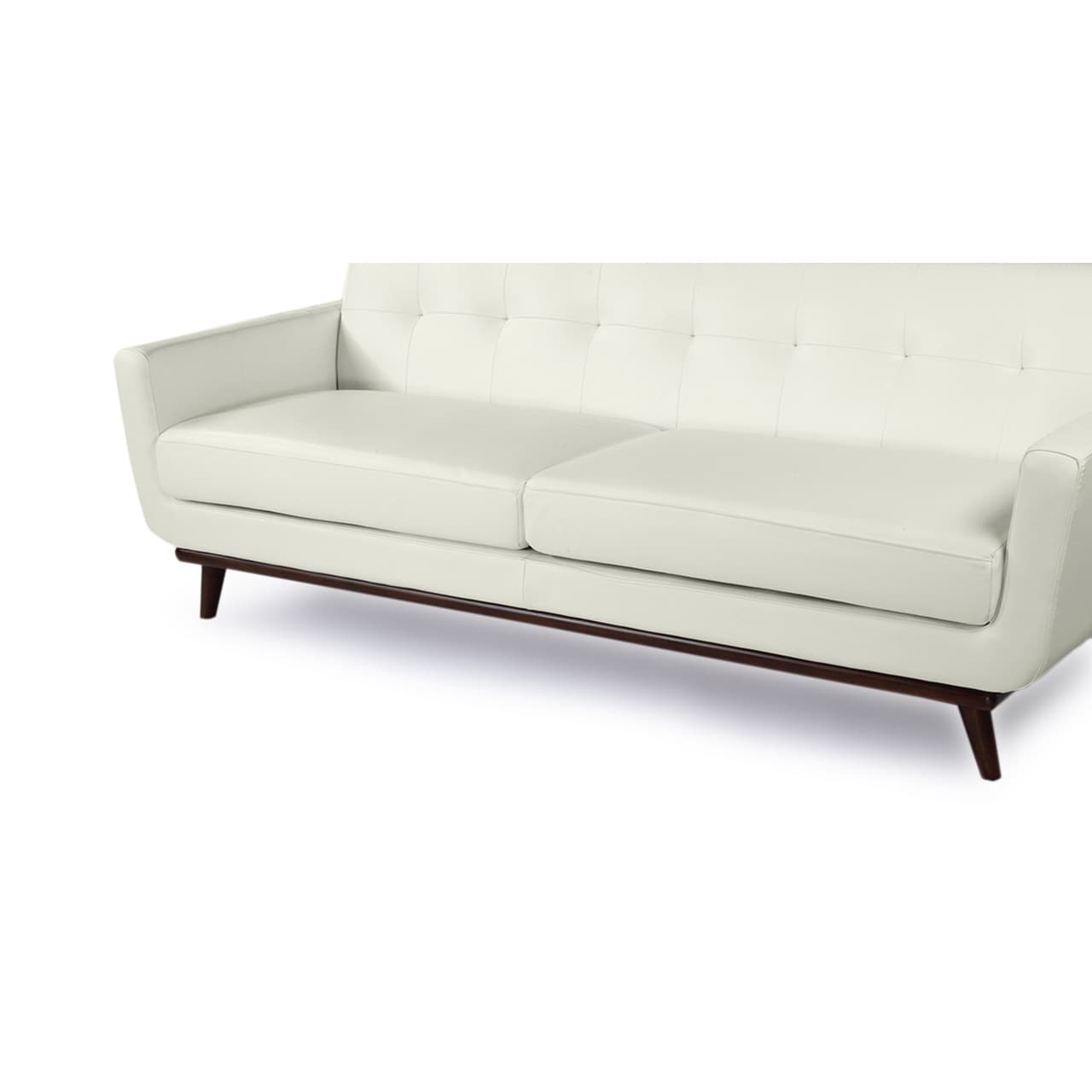 Karl Jackie Mid Century Modern Aniline Leather Sofa Free Karl Jackie Mid Century Modern Aniline Leather Sofa Free Shipping Today 12816195