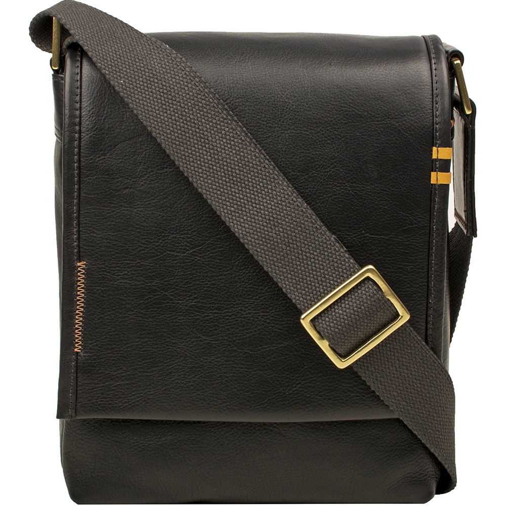 Hidesign Seattle Uni Black Brown Tan Leather Crossbody Hidesign Seattle Uni Black Brown Tan Leather Crossbody Messenger Bag On Free Shipping Today 12933954