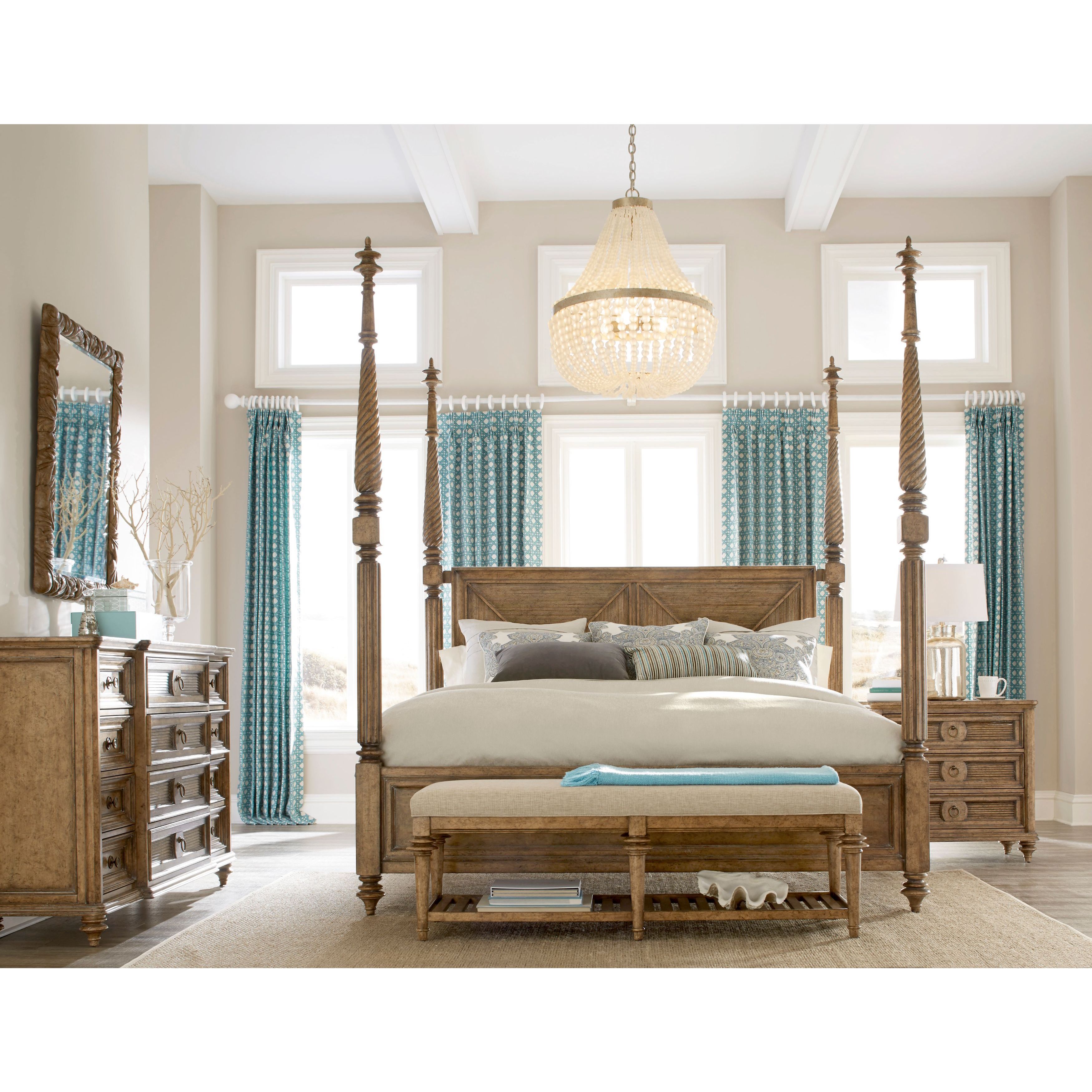 A R T Furniture Pavilion California King Poster Bed Canopy A R T Furniture Pavilion California King Poster Bed Canopy Free Shipping Today 12991153