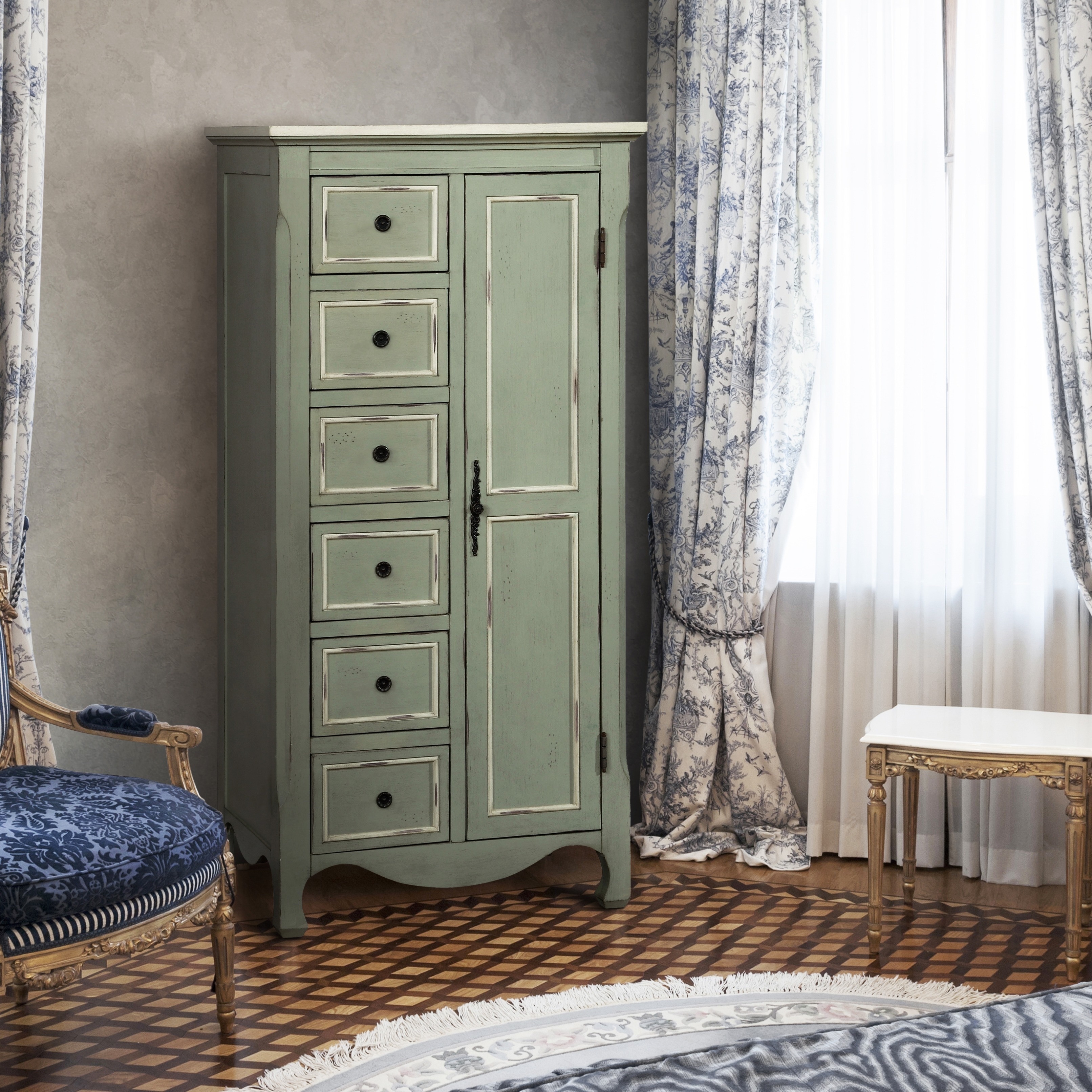 Furniture Of America Vintage Style Distressed Light Teal Multi Storage Floor Cabinet Furniture Of America Vintage Style Distressed Light Teal Multi Storage Floor Cabinet Free Shipping Today 13009025