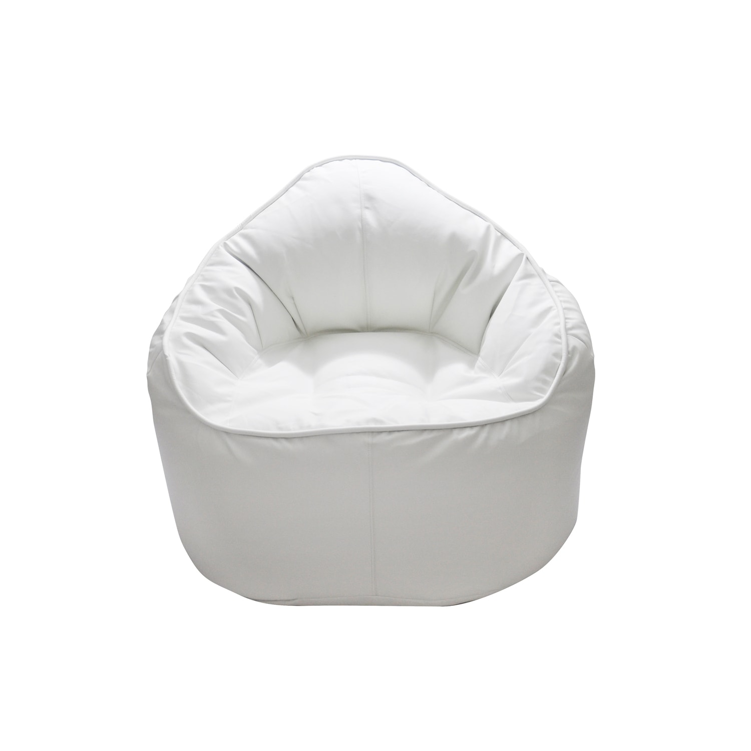 Red Rosewood The Giant Pod White Faux Leather Bean Bag Chair Red Rosewood The Giant Pod White Faux Leather Bean Bag Chair Free Shipping Today 13042390