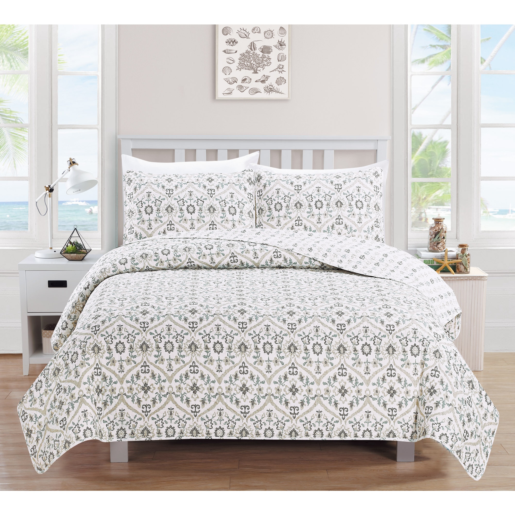 Candra Collection 3 Piece Quilt Set Free Shipping On Candra Collection 3 Piece Quilt Set Free Shipping On Orders Over 45 13085879
