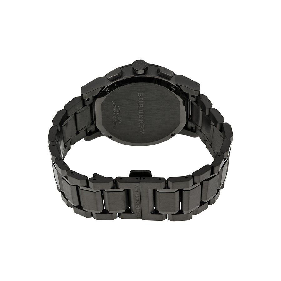 Burberry Men S Bu9365 The City Chronograph Black Stainless Burberry Men S Bu9365 The City Chronograph Black Stainless Steel Watch Free Shipping Today 13210022