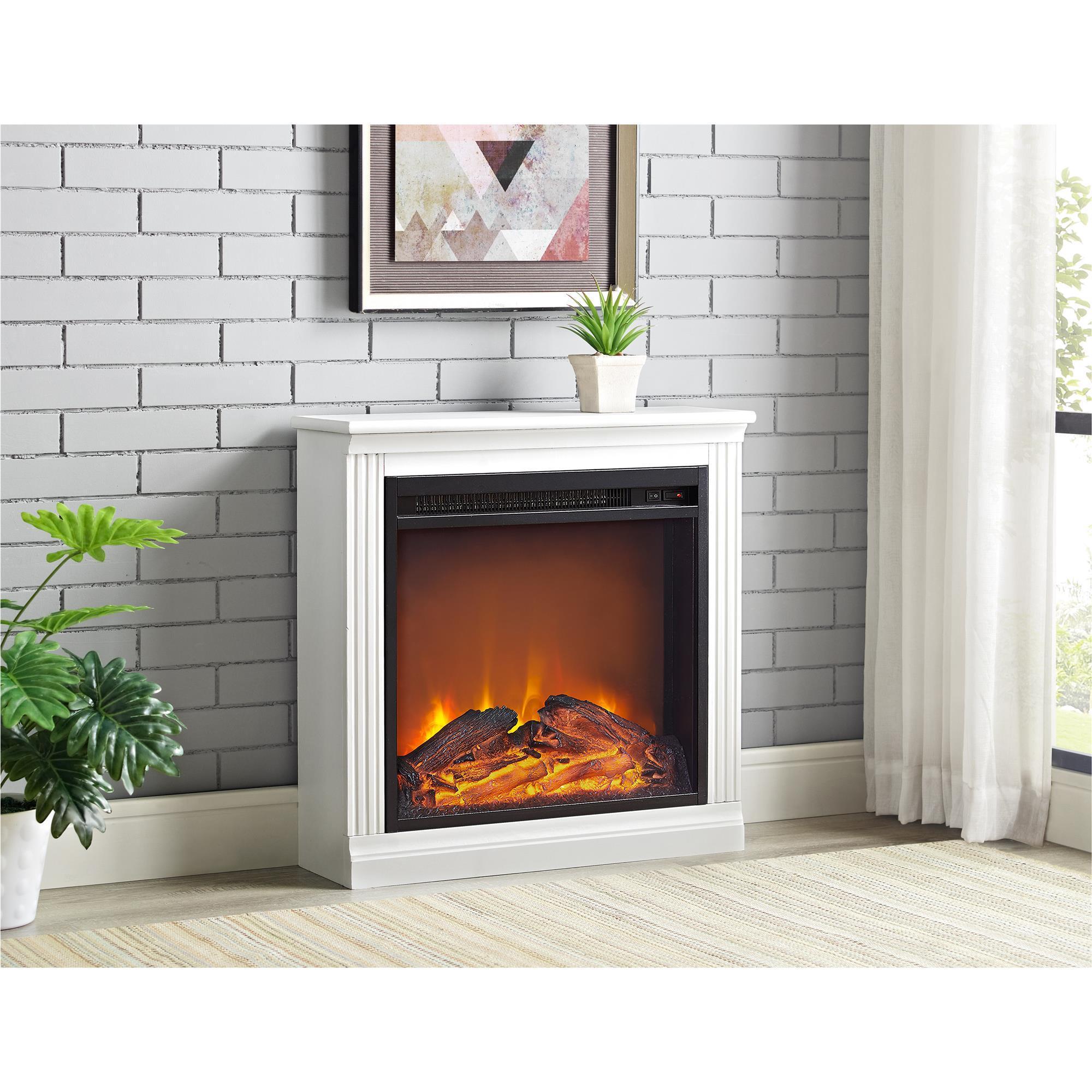 Shop Ameriwood Home Bruxton Electric Fireplace Free Shipping Today