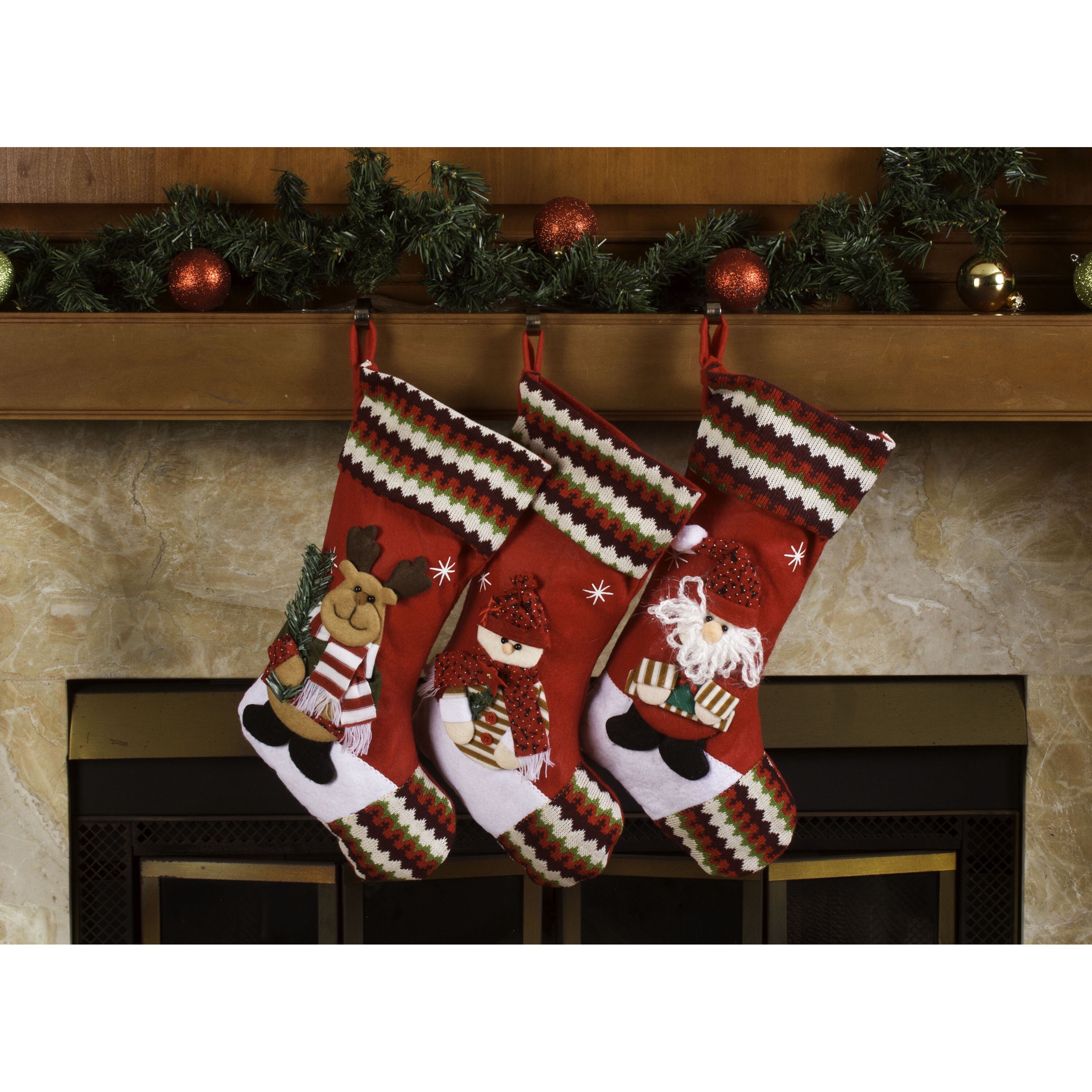 shop classic 3d christmas stockings 18 inch santa claus friends xmas stockings pack of 3 free shipping on orders over 45 overstockcom 13312143 - Classic Christmas Stockings shop classic 3d christmas stockings 18 inch santa claus friends xmas stockings pack of 3 free shipping on orders over 45 overstockcom 13312143 - Classic Christmas Stockings