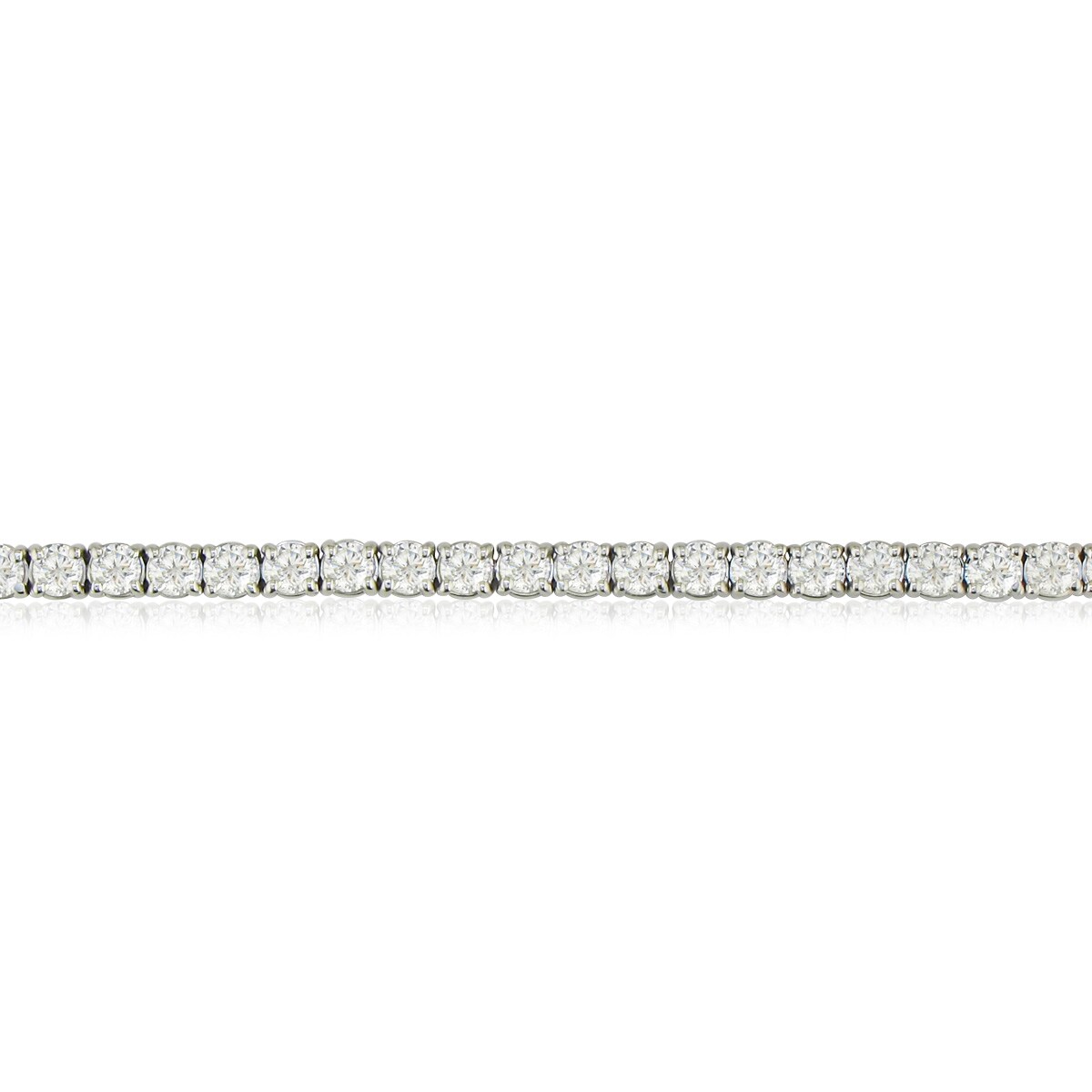 14k White Gold 8ct Tdw Round Diamond Tennis Bracelet On 14k White Gold 8ct Tdw Round Diamond Tennis Bracelet On Free Shipping Today 13386234