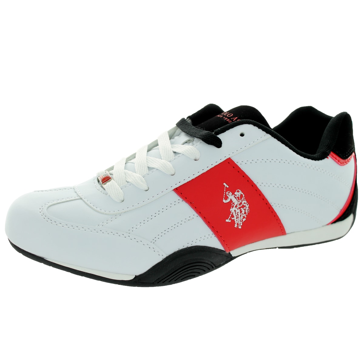 red polo tennis shoes