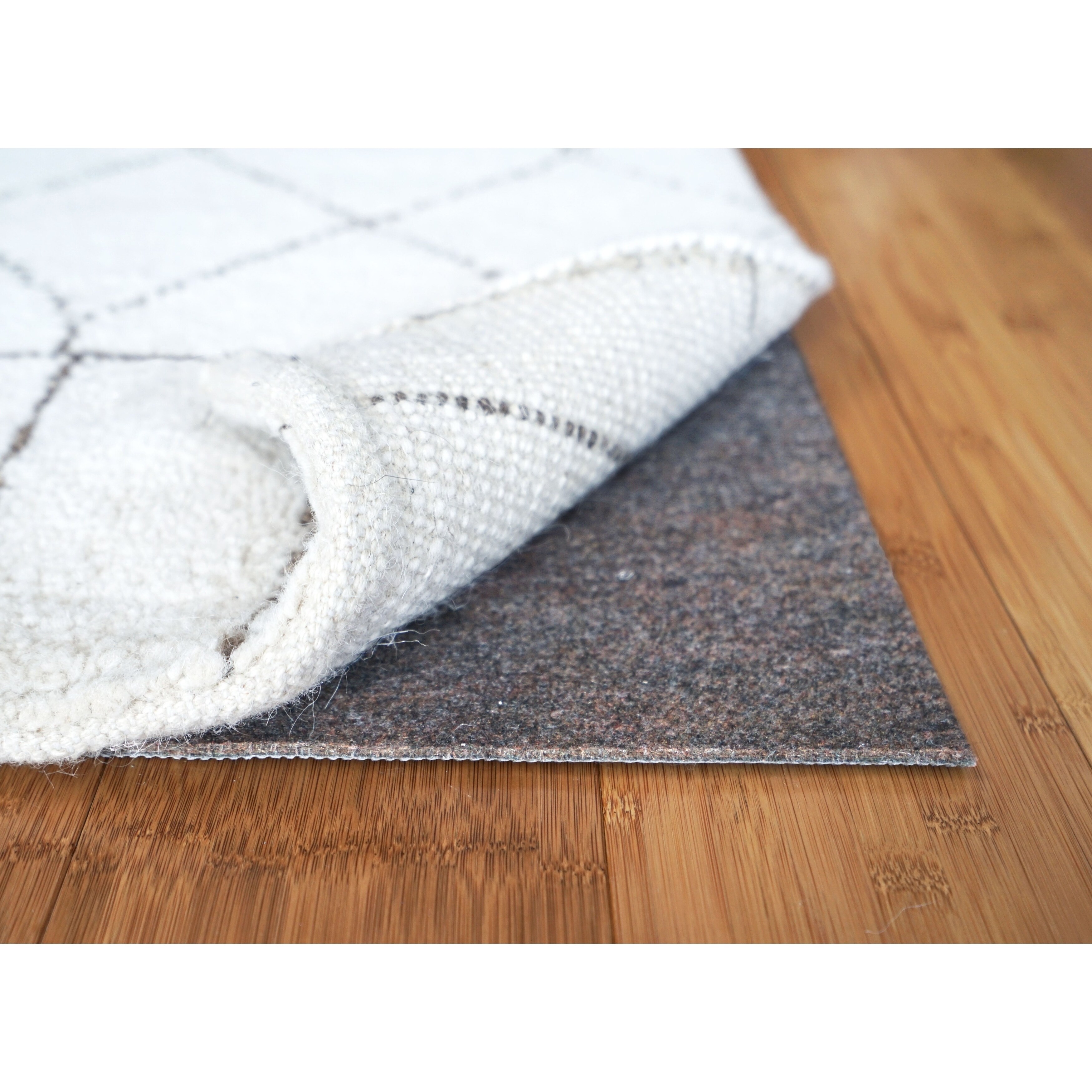 Cushgrip 1 8 Inch Thick Non Slip Felt Rubber Rug Pad On Cushgrip 1 8 Inch Thick Non Slip Felt Rubber Rug Pad On Free Shipping Orders Over 45 13397046