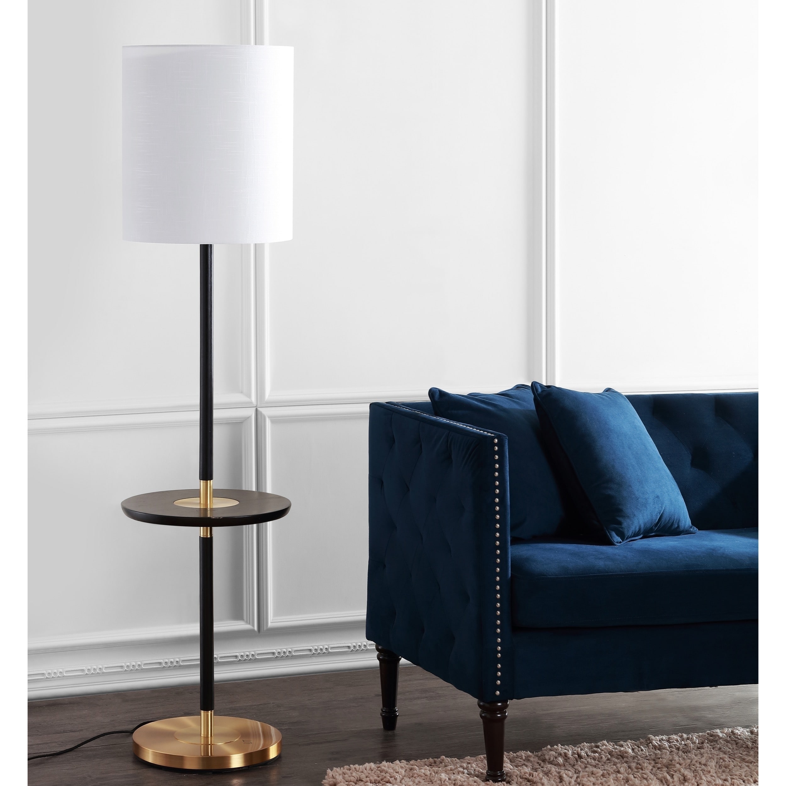 Safavieh Lighting 65 Inch Janell Black Gold Floor Lamp On Safavieh Lighting 65 Inch Janell Black Gold Floor Lamp