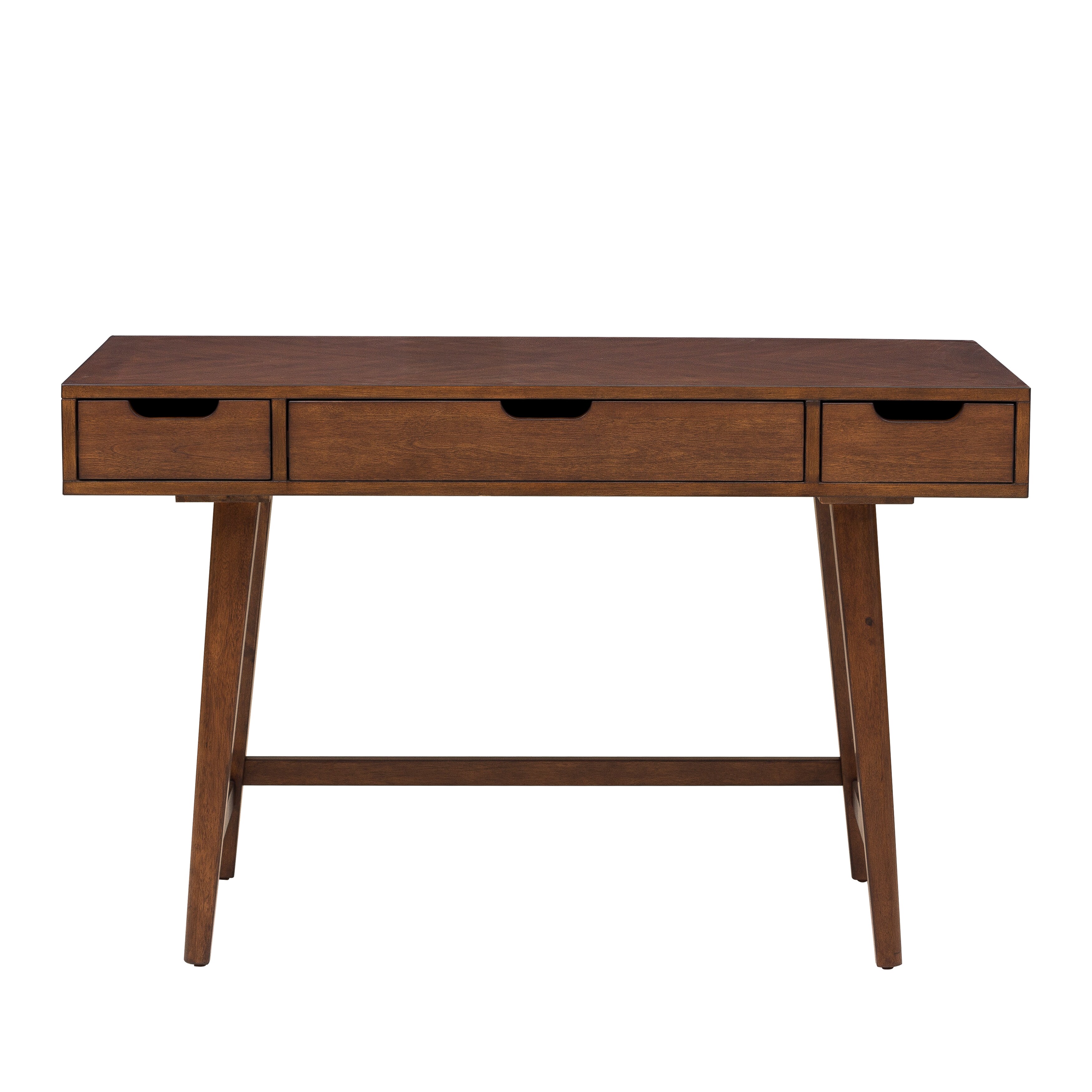 Mid Century Modern Light Walnut Finished Writing Desk Free Mid Century Modern Light Walnut Finished Writing Desk Free Shipping Today 13449492