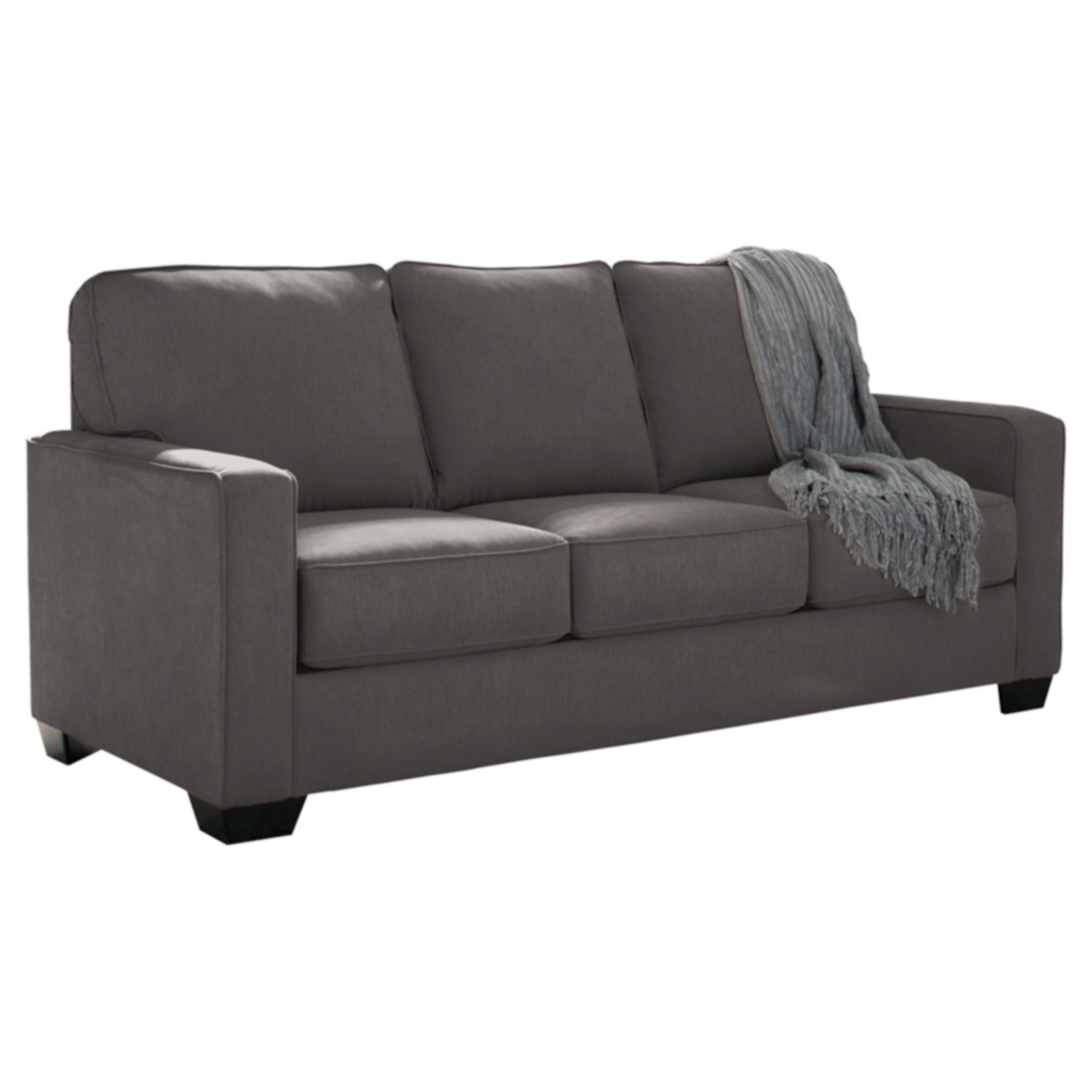 Zeb Charcoal Full Sofa Sleeper Minimalist Design