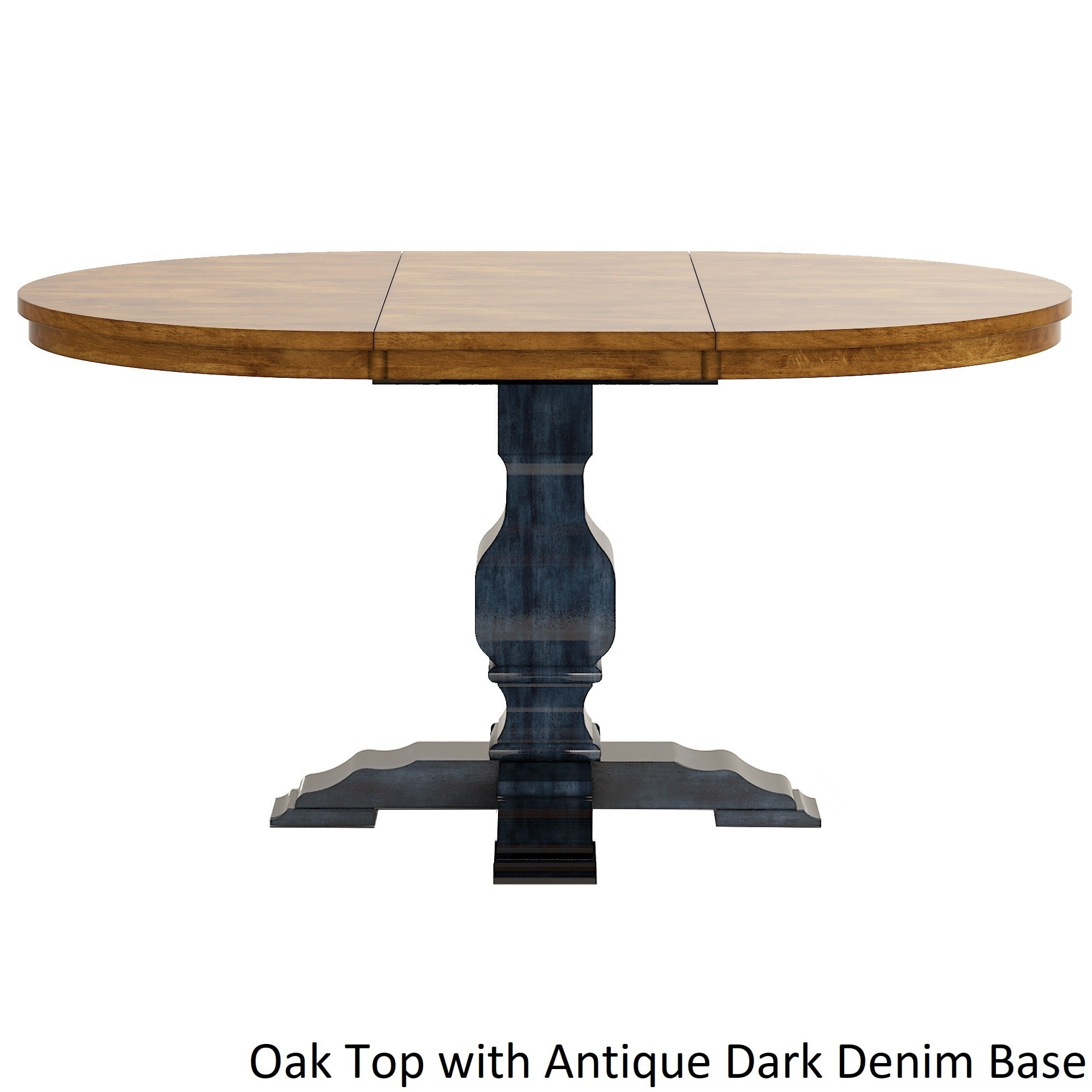 Eleanor Two Tone Oval Solid Wood Top Extending Dining Table By Eleanor Two Tone Oval Solid Wood Top Extending Dining Table By Inspire Q Clic Free Shipping Today 13535941