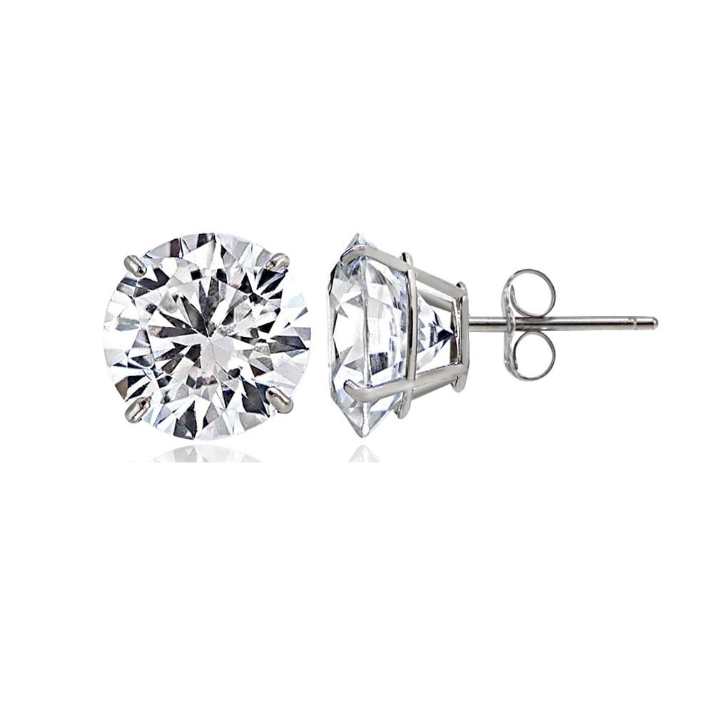 14k Gold Cubic Zirconia Stud Earrings Free Shipping On Orders 14k Gold Cubic Zirconia Stud Earrings Free Shipping On Orders Over 45 13541956