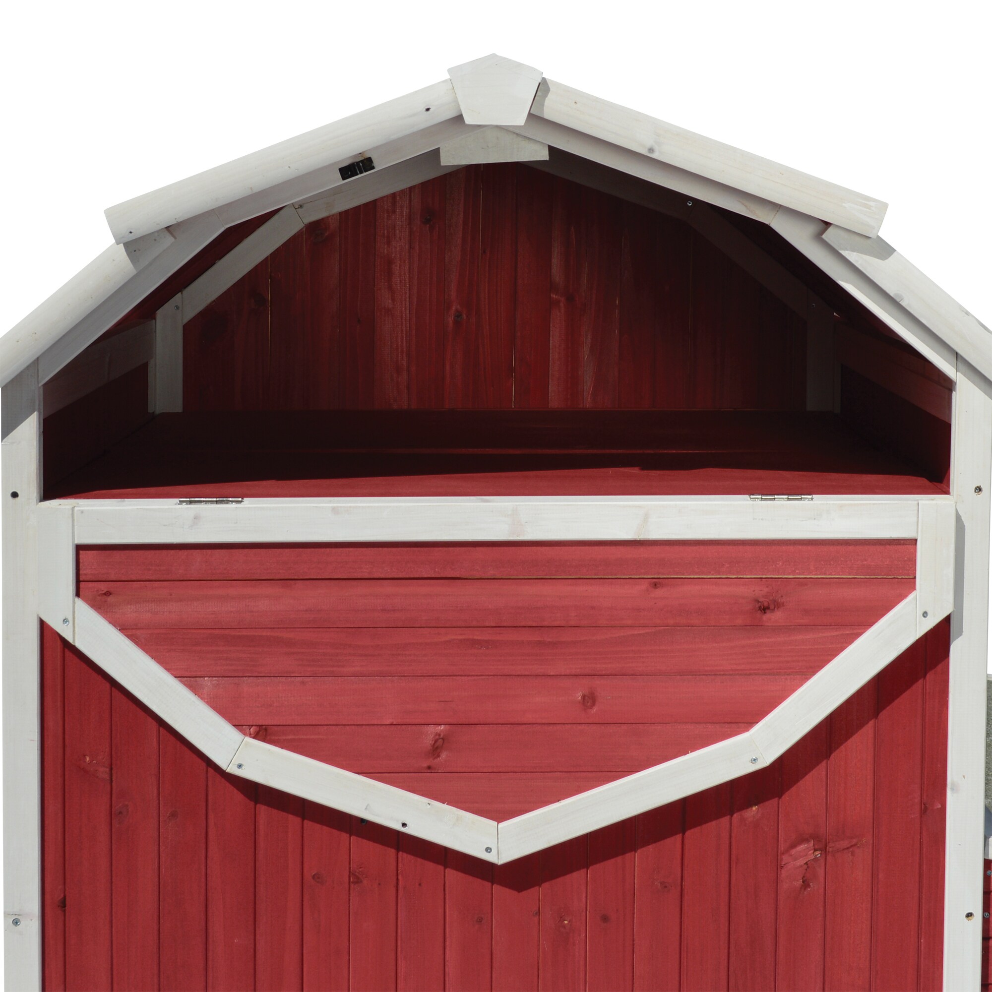 Precision Old Red Barn Ii Chicken Coop Barn Redwhite