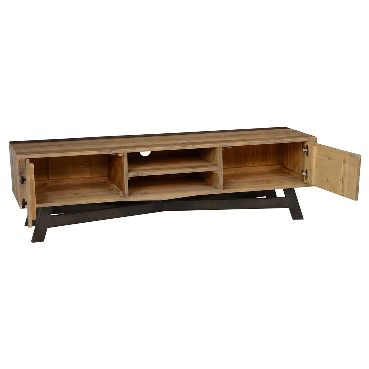 Holden Natural Reclaimed Wood Tv Stand By Kosas Home On Holden Natural Reclaimed Wood Tv Stand By Kosas Home On Free Shipping Today 13687239