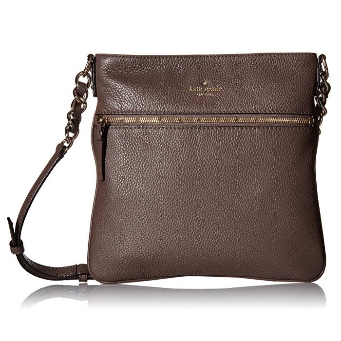 Kate Spade Cobble Hill Ellen Deep Truffle Crossbody Handbag