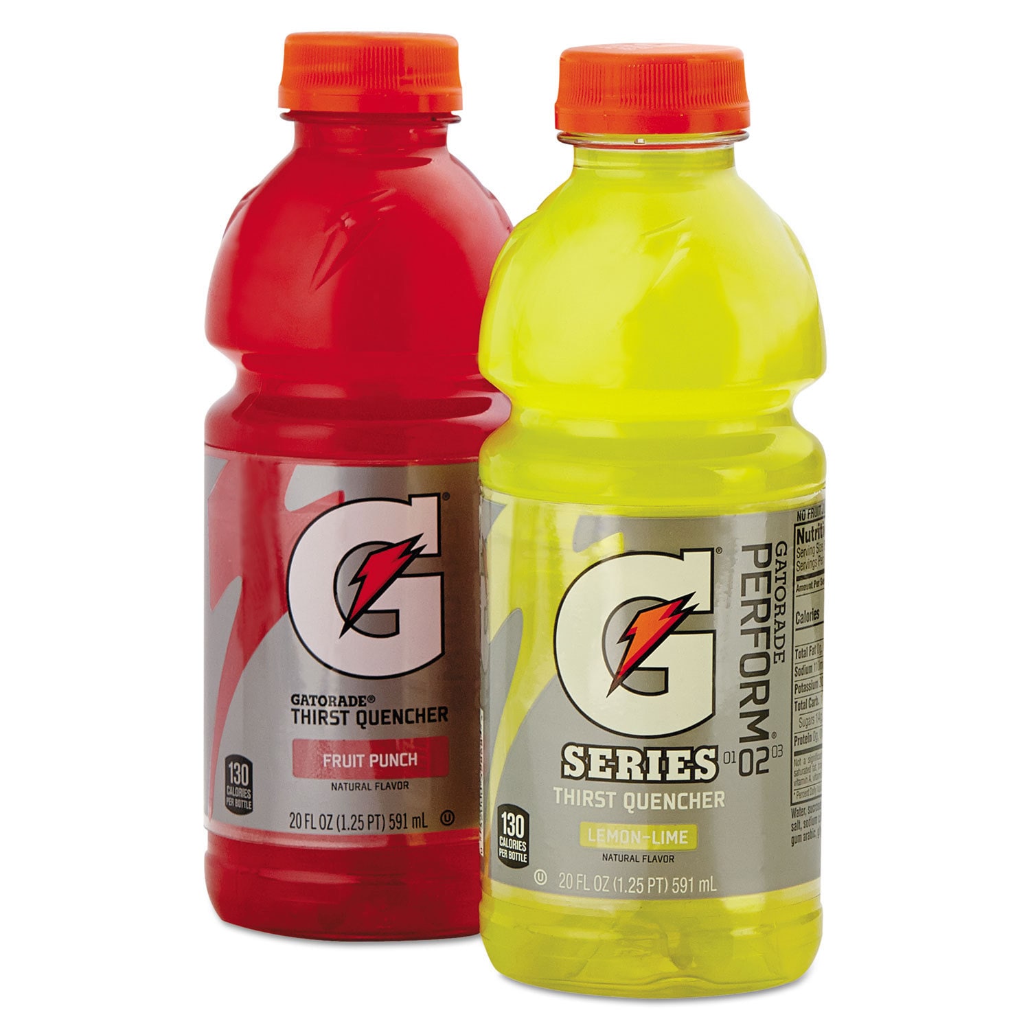 Gatorade G Series Perform 02 Thirst Quencher Fruit Punch 20 Ounce Bottle 24carton - 