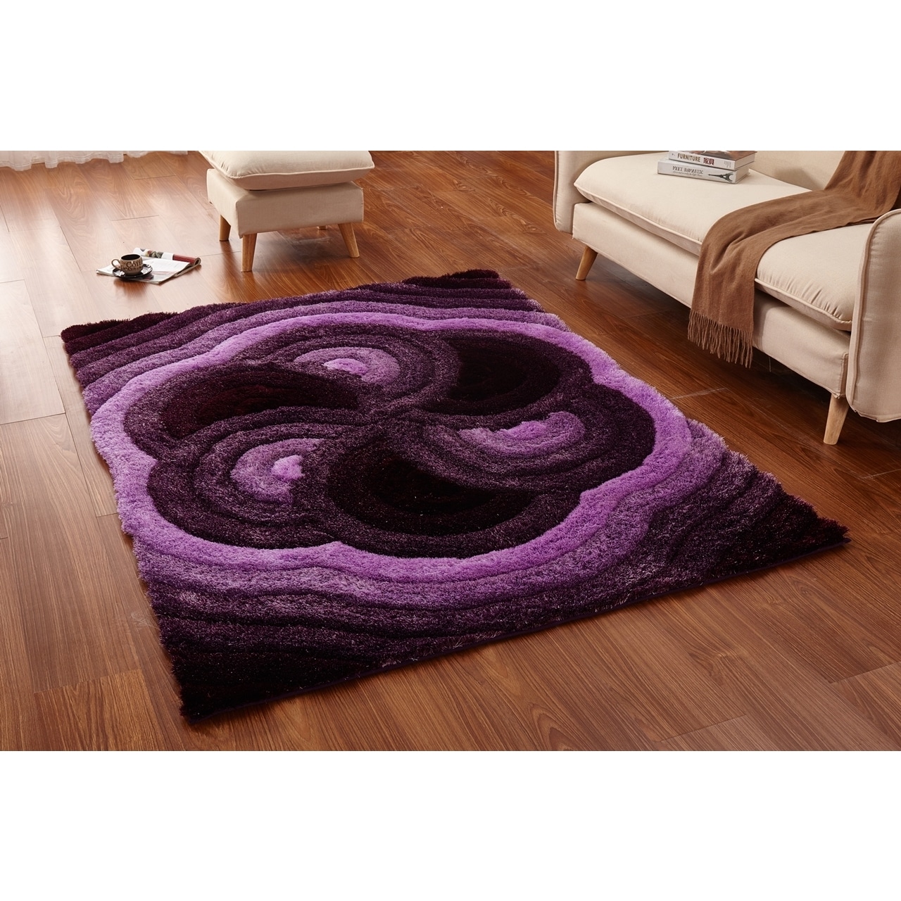 Casa Regina Soft Gy Collection Fl Spiral Design Area Casa Regina Soft Gy Collection Fl Spiral Design Area Rug 5 X 6 Free Shipping Today 20529114