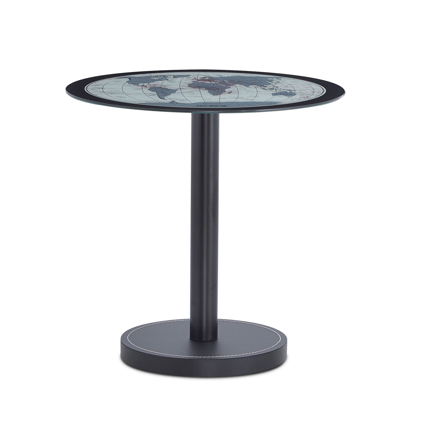 shop acme furniture boli black metal and leather side table with map glass top free shipping today overstockcom 13928952 - Leather Side Tables shop acme furniture boli black metal and leather side table with map glass top free shipping today overstockcom 13928952 - Leather Side Tables