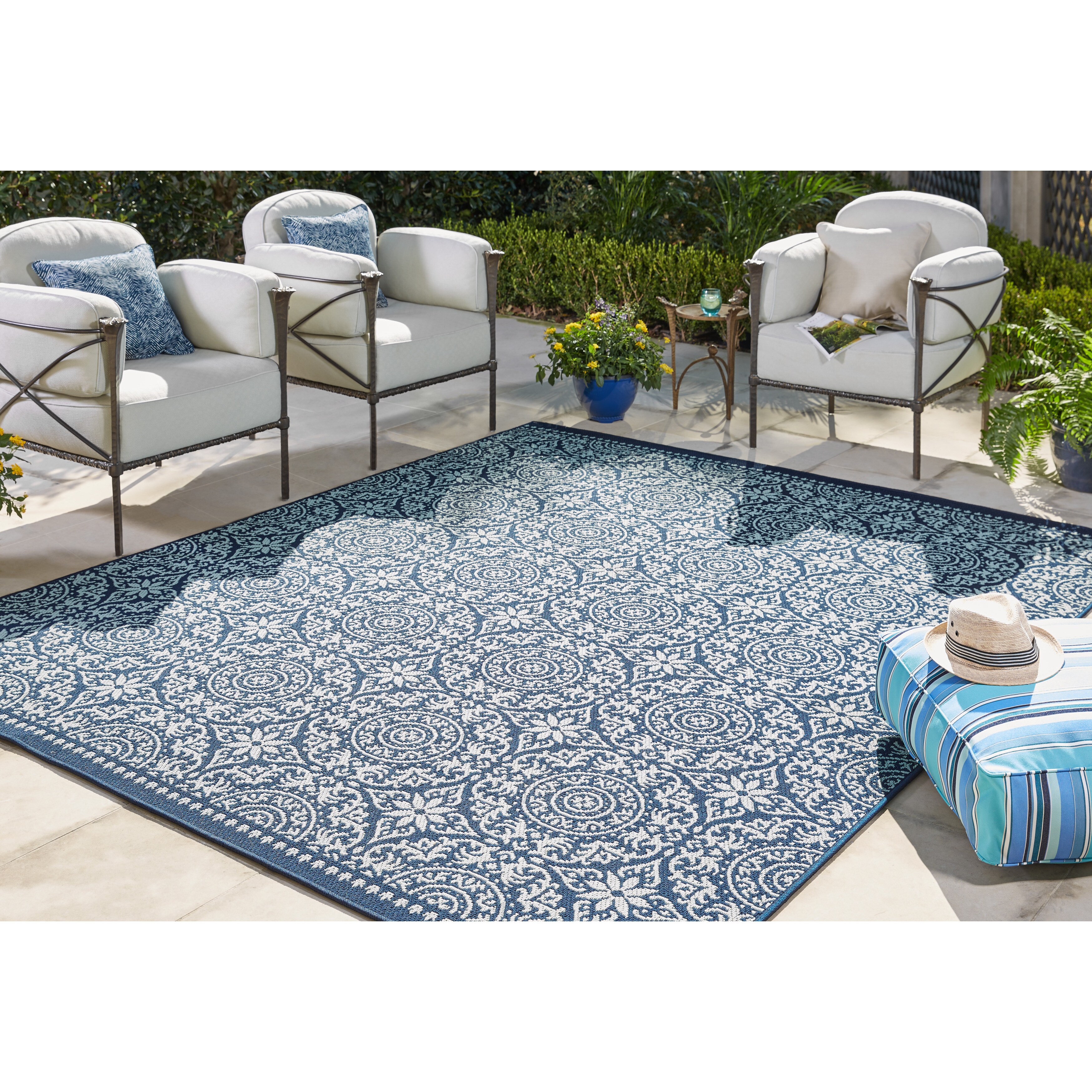Mohawk Home Oasis Bundoran Indoor/Outdoor Area Rug (8\' x 10\') - 8\' x ... Mohawk Home Oasis Bundoran Indoor/Outdoor Area Rug (8\' x 10\') - 8\' x ...