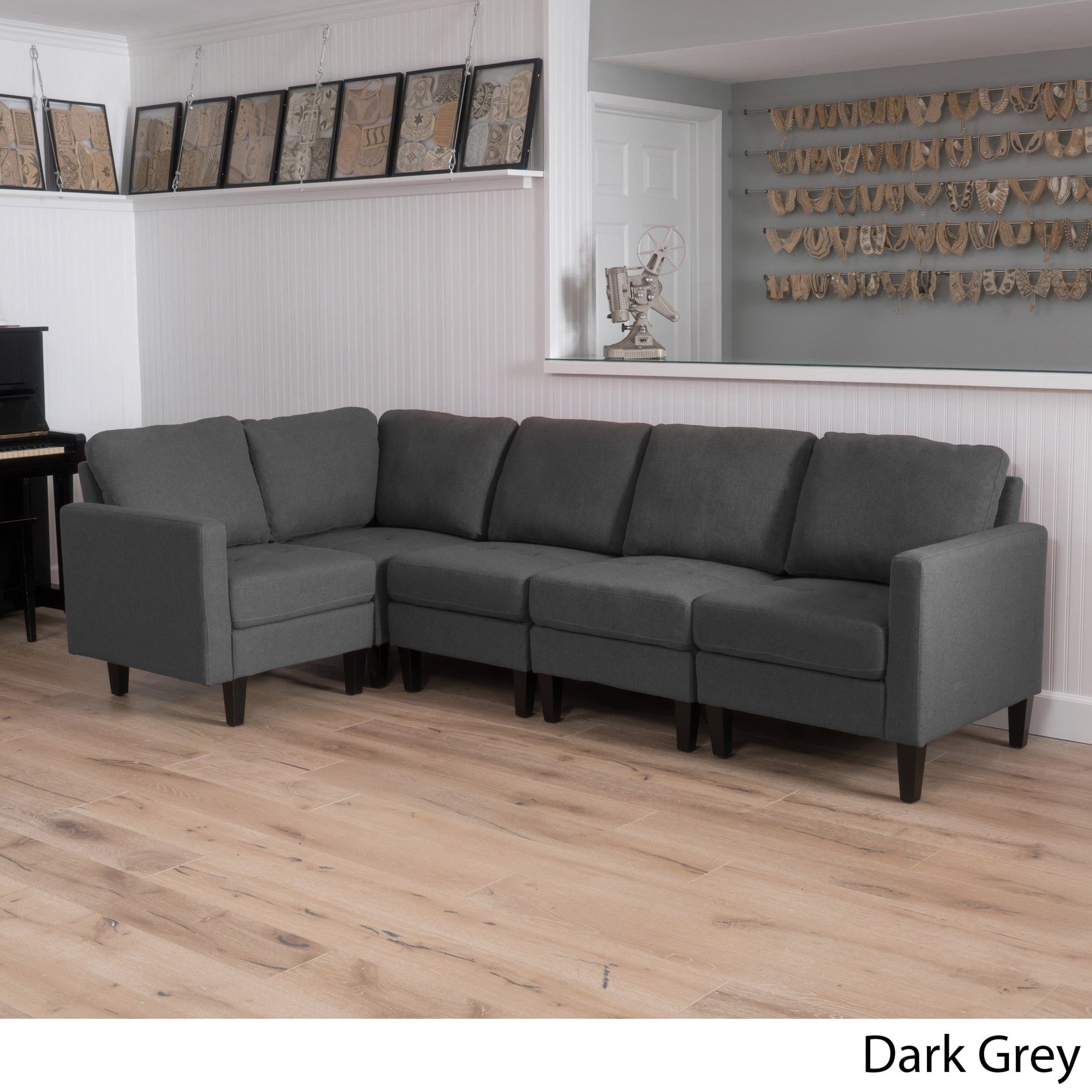 Zahra 5 Piece Fabric Sofa Sectional By Christopher Knight Home Zahra 5 Piece Fabric Sofa Sectional By Christopher Knight Home On Free Shipping Today 14057138