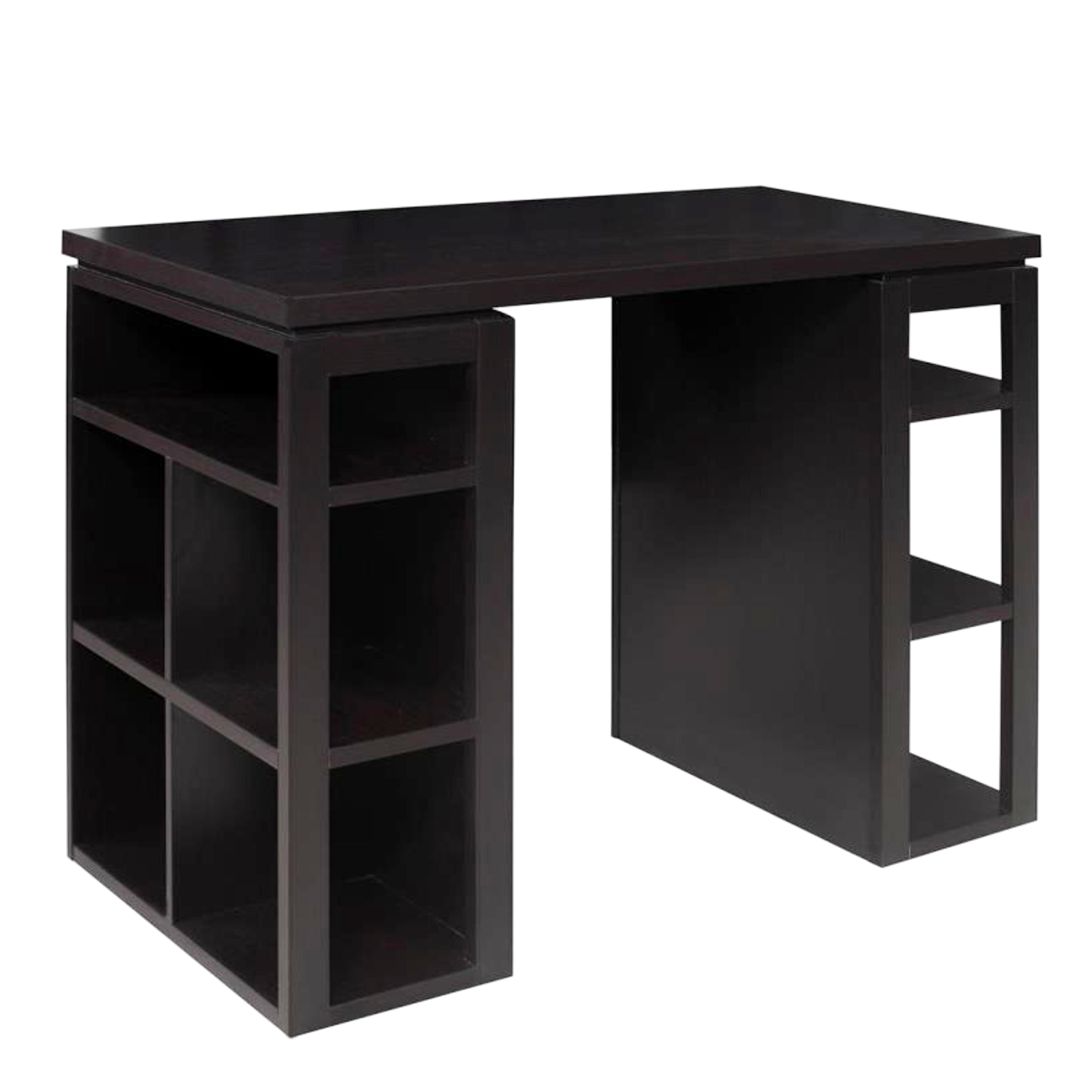 Modern Design 36 Inch Counter Height Work Station Bookcase Modern Design 36 Inch Counter Height Work Station Bookcase Writing Desk Free Shipping Today 14066779