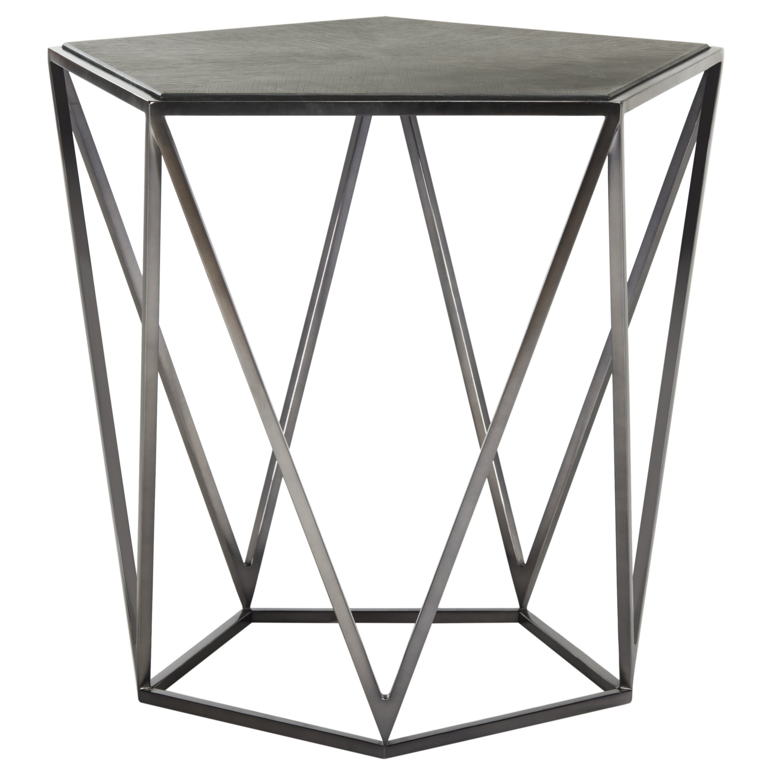 Safavieh Couture High Line Collection Alba Geometric Espresso Safavieh Couture High Line Collection Alba Geometric Espresso Side Table Free Shipping Today 14143089