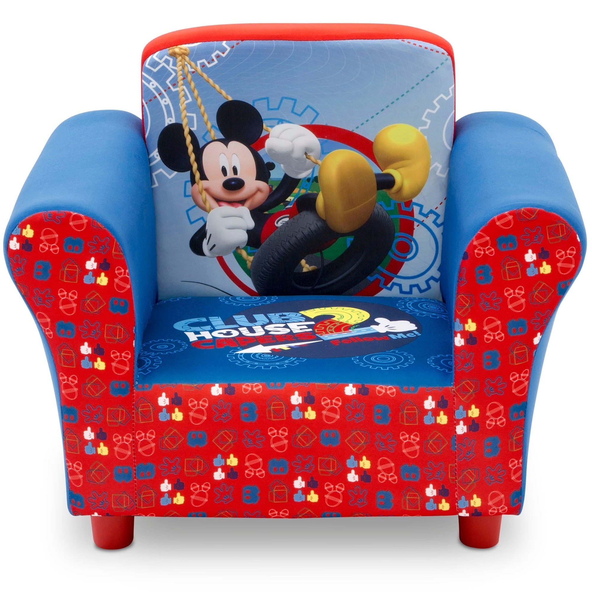 Disney Mickey Mouse Upholstered Chair Free Shipping Today Disney Mickey Mouse Upholstered Chair Free Shipping Today 14154860