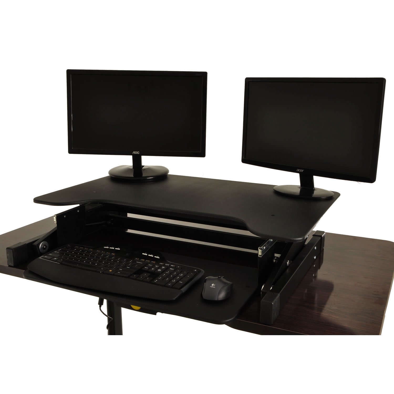 Desktop Tabletop Standing Desk Adjule Height Sit To Stand Ergonomic Workstation Black Desktop Tabletop Standing Desk Adjule Height Sit To Stand Ergonomic Workstation Black Free Shipping Today 14210390