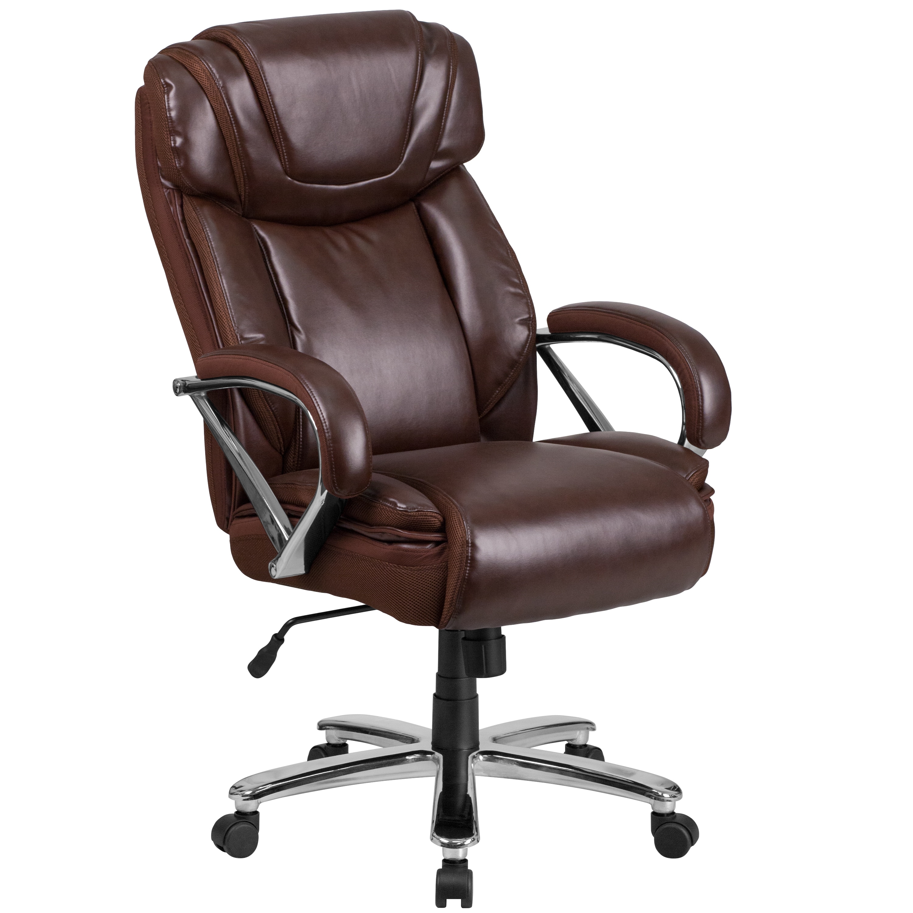 Hercules Series Tall Leather Executive Swivel Office Chair Hercules Series Tall Leather Executive Swivel Office Chair With Extra Wide Seat Free Shipping Today 20809890
