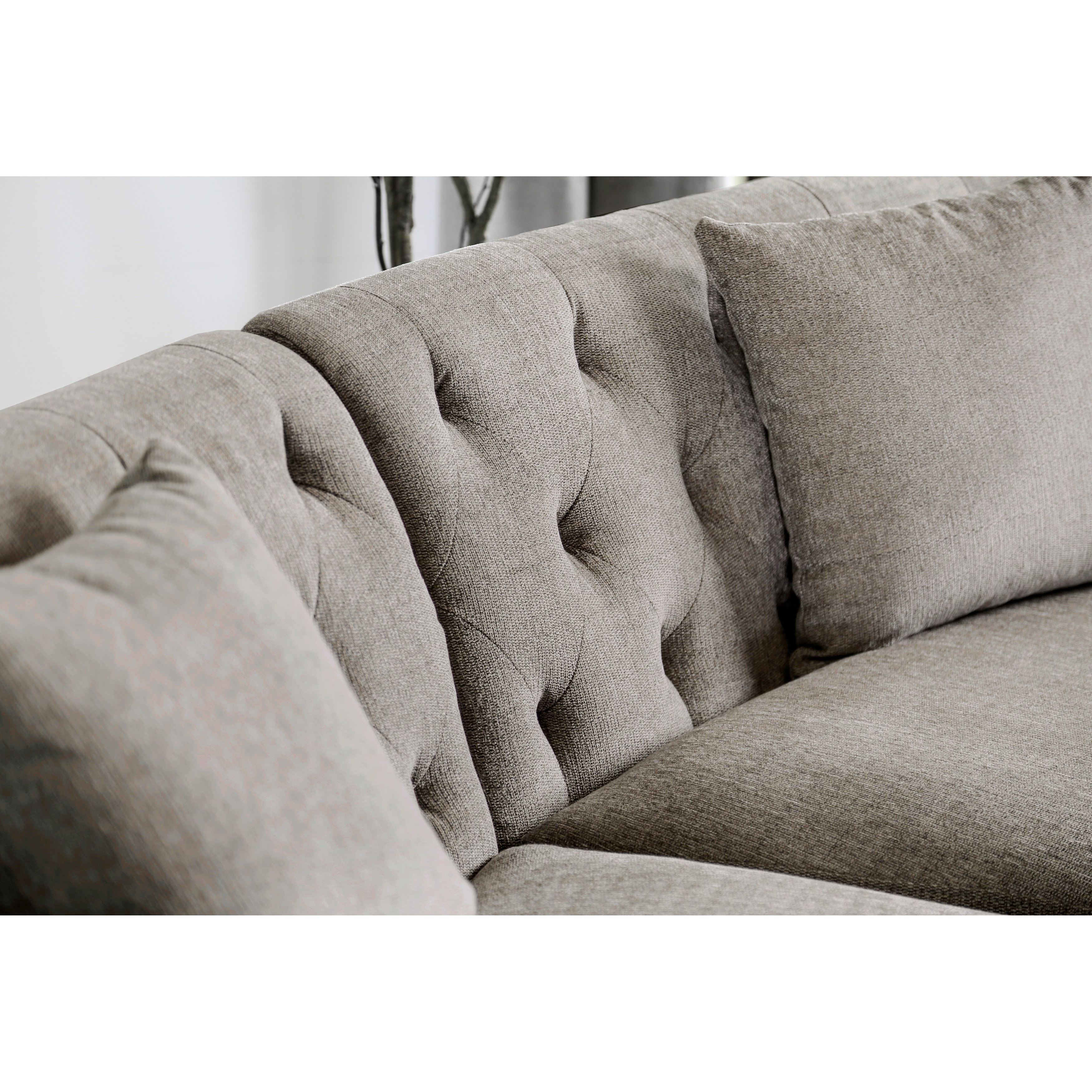 Aretha Contemporary Grey Tufted Rounded Sectional Sofa By Furniture Ofamerica Free Shipping Today Overstockcom . Aretha Contemporary Grey Tufted Rounded Sectional Sofa By aretha contemporary grey tufted rounded sectional sofa by furniture ofamerica free shipping today overstockcom . aretha contemporary grey tufted rounded sectional sofa by