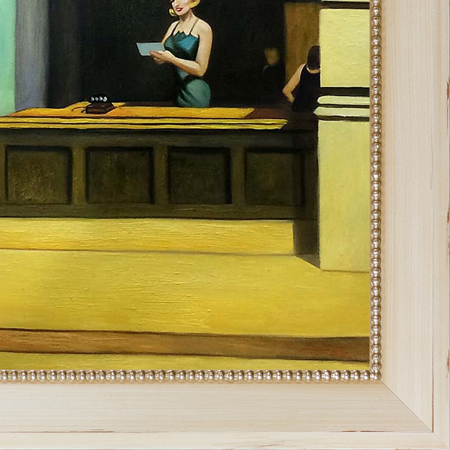 Edward Hopper New York Office 1962 Hand Painted Framed Oil Edward Hopper New York Office 1962 Hand Painted Framed Oil Reproduction On Canvas Free Shipping Today 20844093