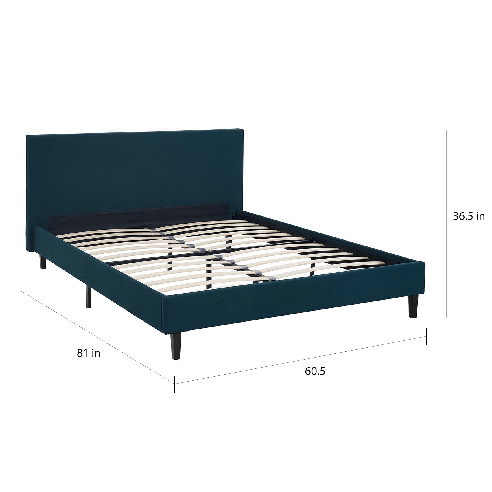 Anya Fabric Full Size Platform Bed On Free Shipping Anya Fabric Full Size Platform Bed On Free Shipping Today 14256036