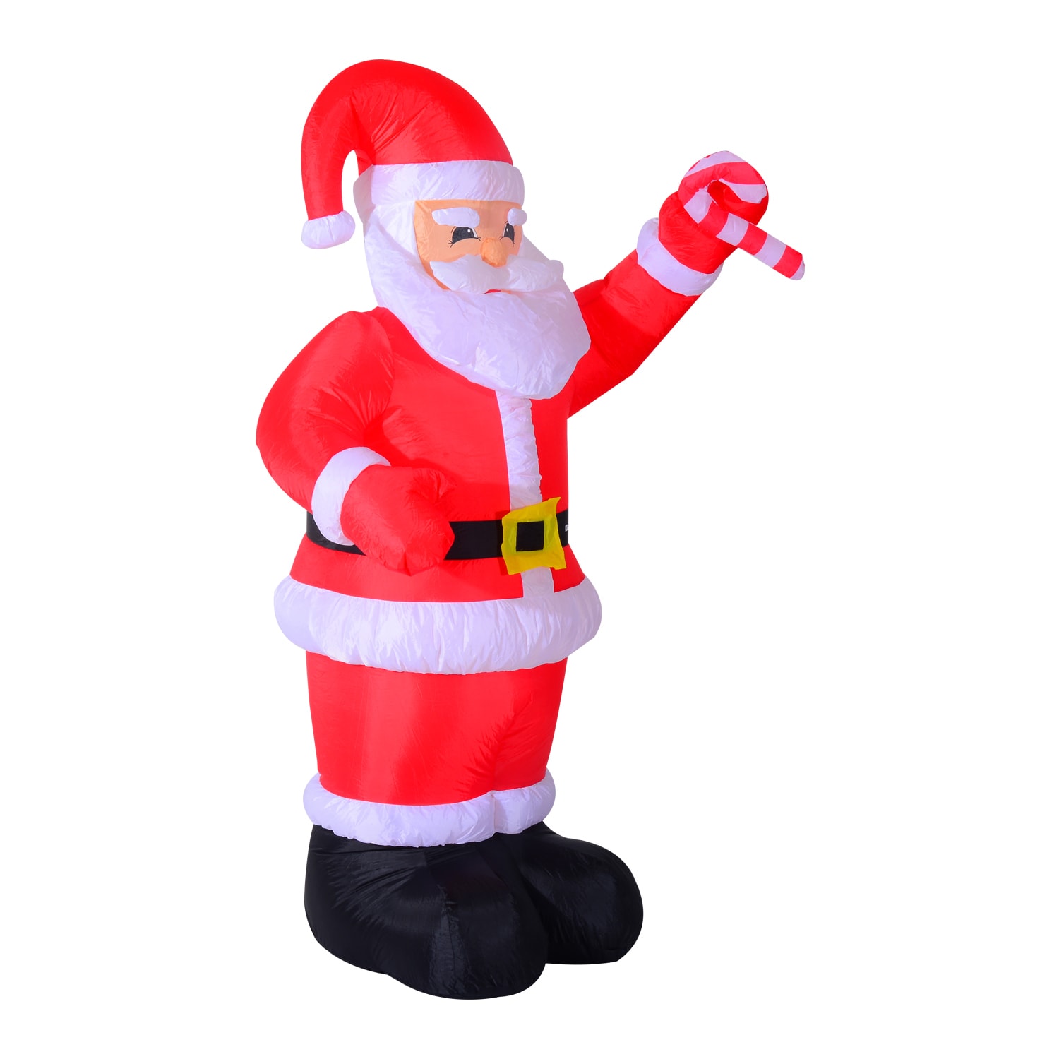 Homcom 8Ft Indooroutdoor Led Inflatable Holiday Christmas Yard Decoration Santa Homcom 8Ft Indooroutdoor Led Inflatable Holiday Christmas Yard Decoration Santa