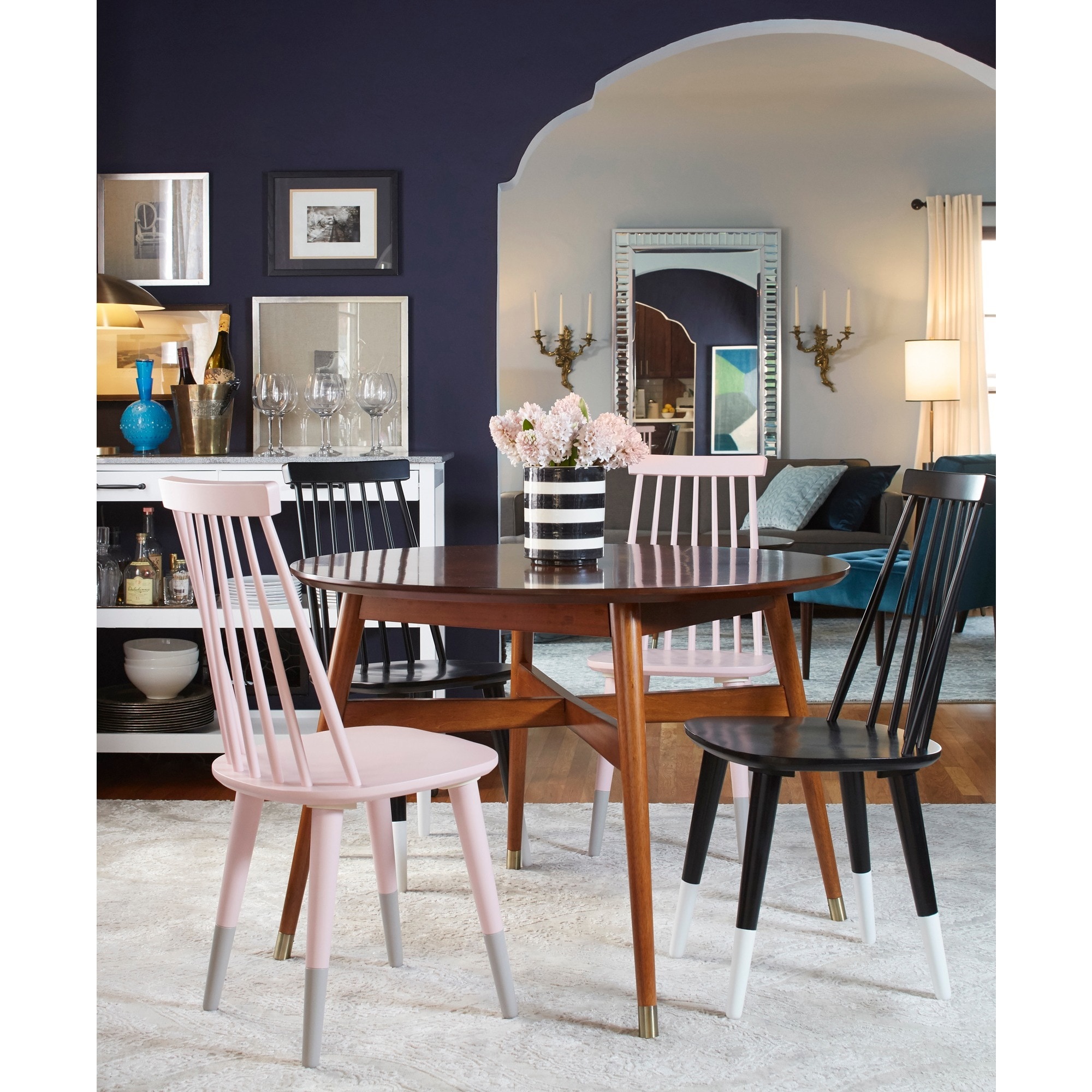 Angelo Home Allen Mid Century Dining Table On Free Angelo Home Allen Mid Century Dining Table On Free Shipping Today 14270745