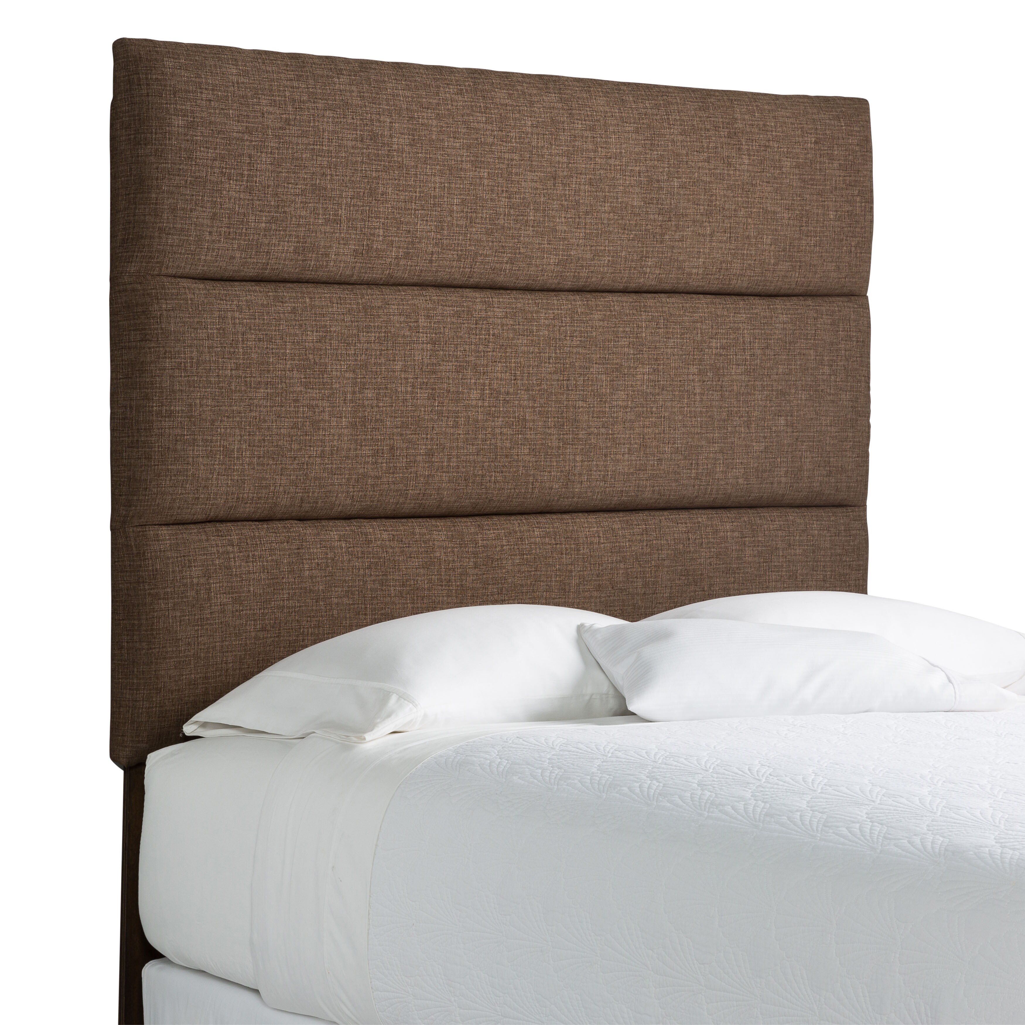 Humble + Haute Hereford Dark Chocolate Upholstered Headboard 