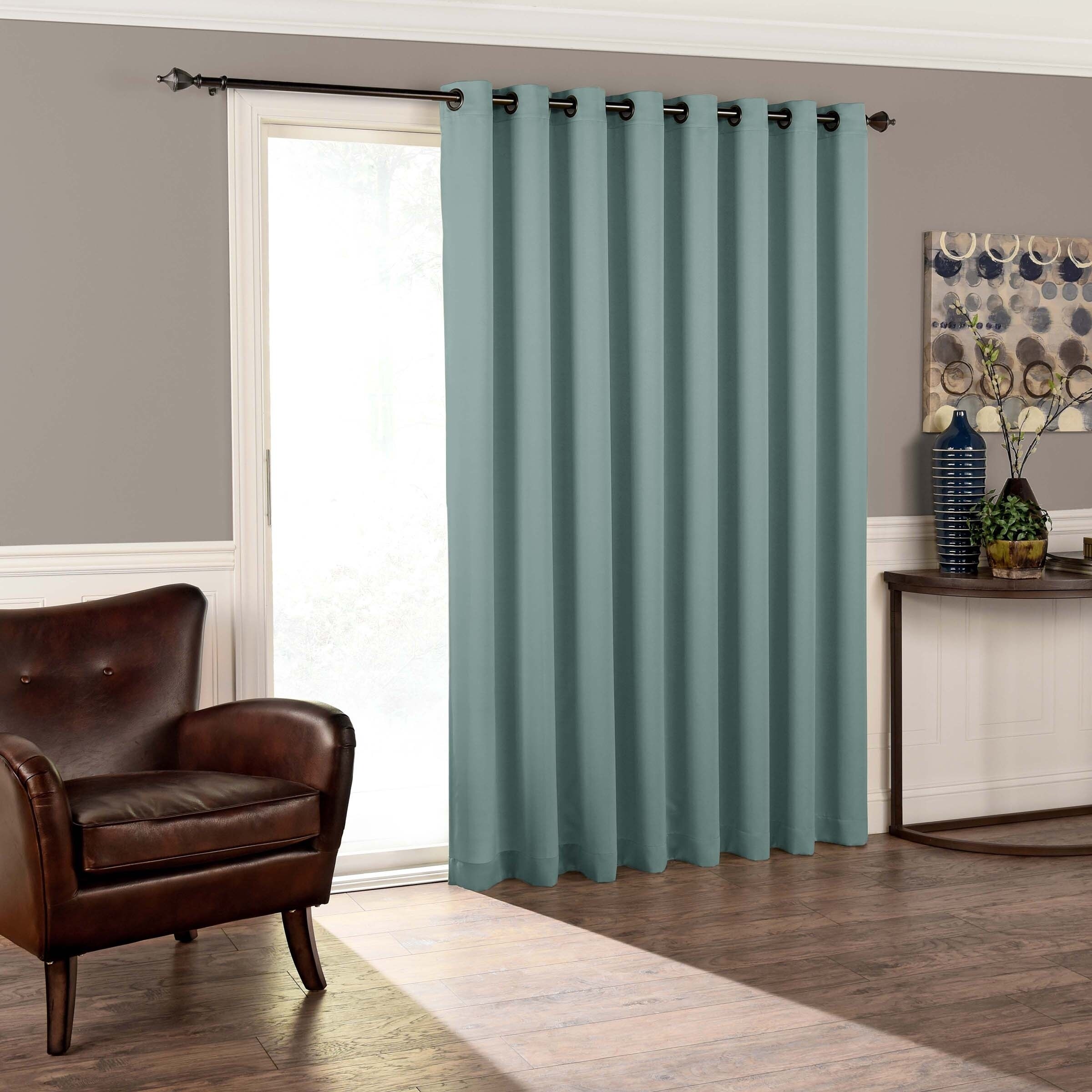 Eclipse Tricia Room Darkening Patio Door Panel Free Shipping On Eclipse Tricia Room Darkening Patio Door Panel Free Shipping On