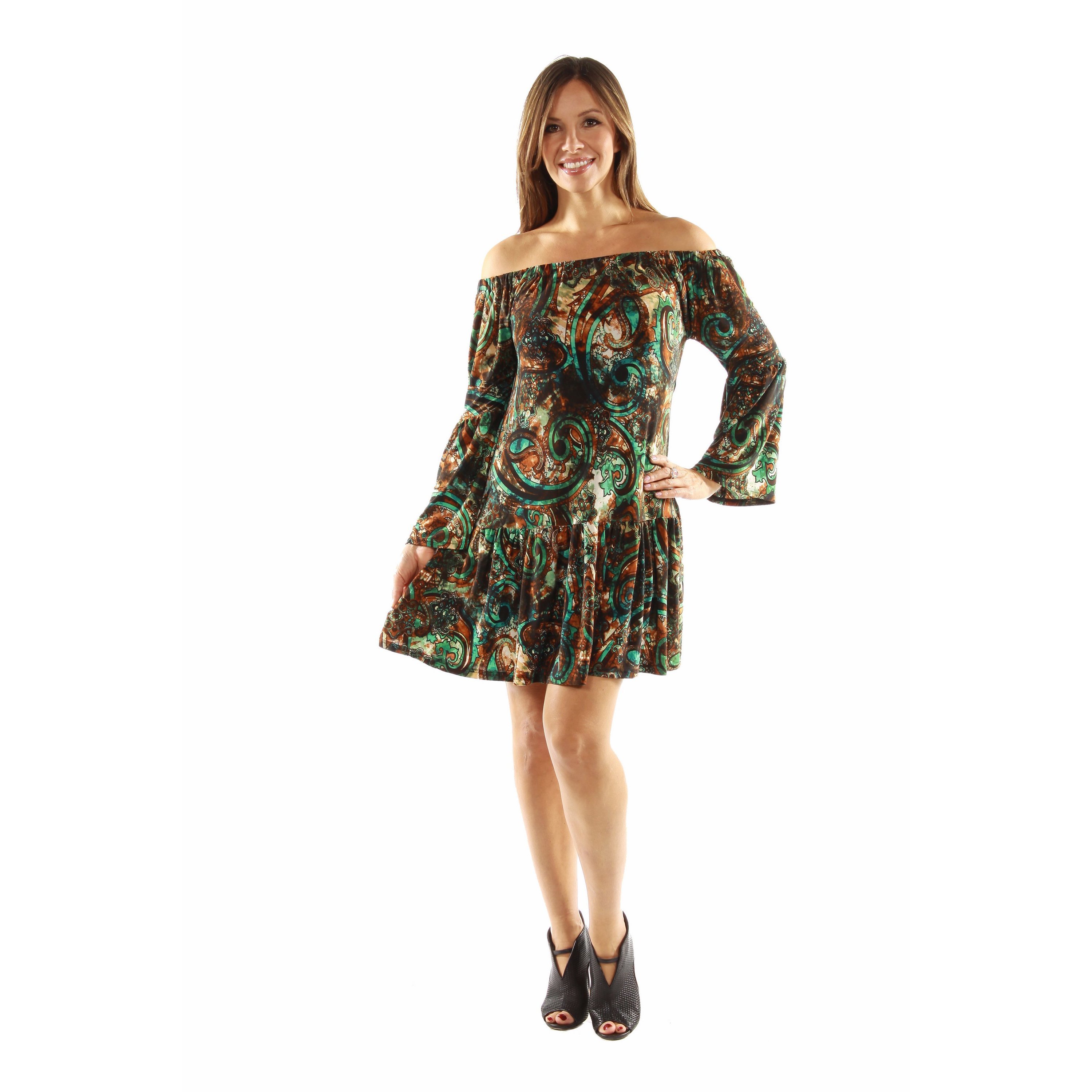 Peacock Party Dress