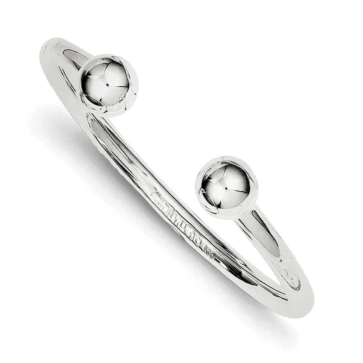 Sterling Silver Baby Bangle Bracelet By Versil Free Shipping Sterling Silver Baby Bangle Bracelet By Versil Free Shipping On Orders Over 45 14396280