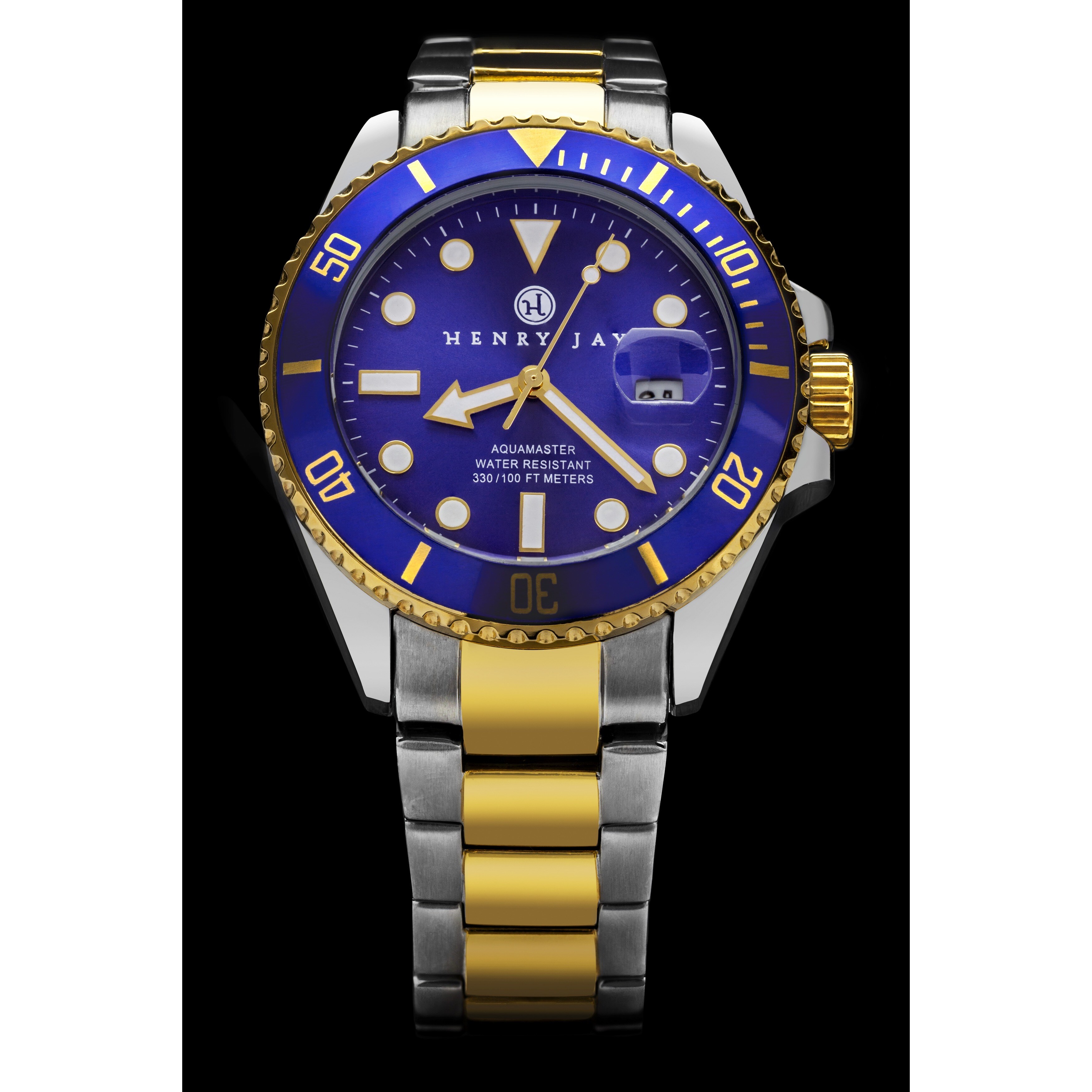 henry jay mens watch
