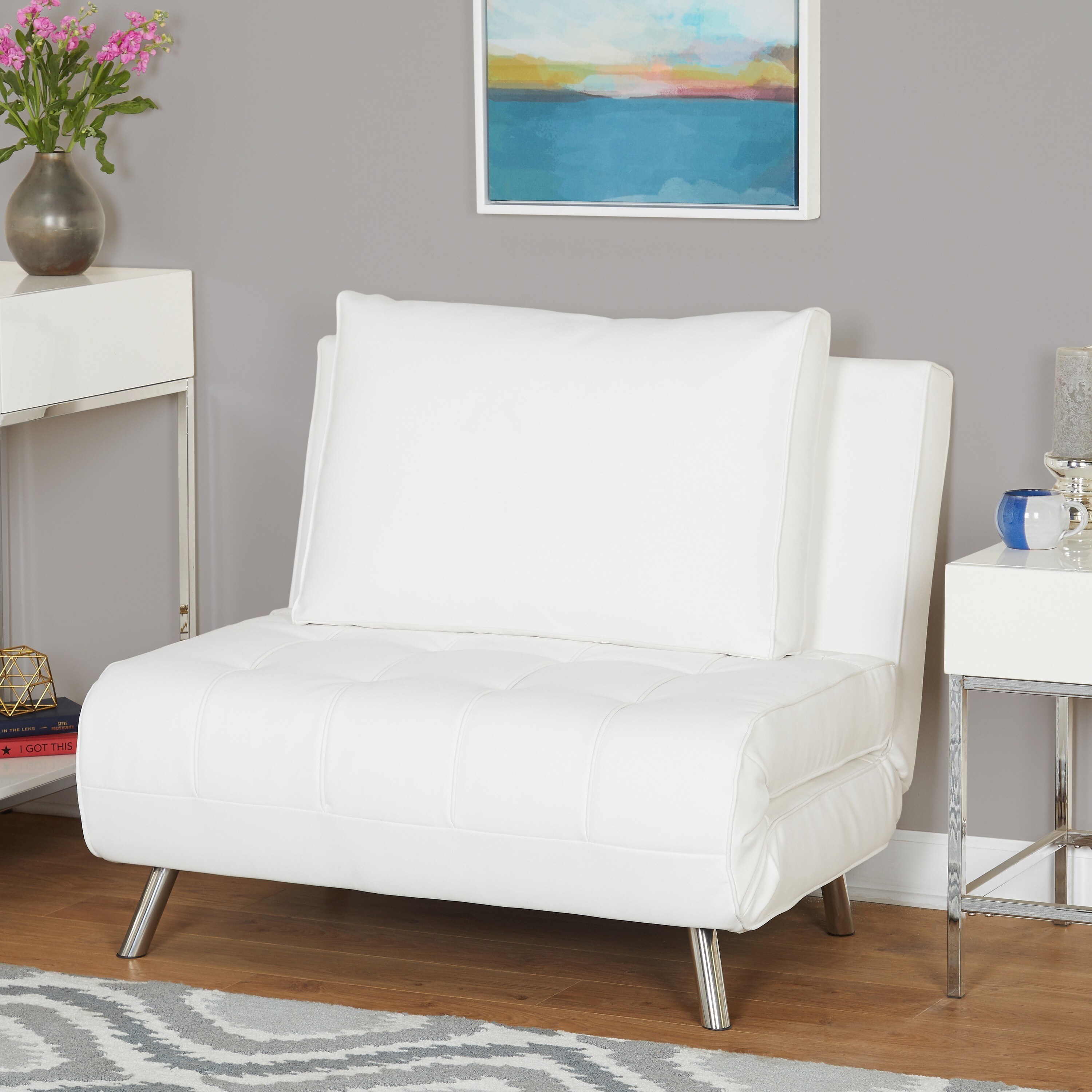 Simple Living Victor Futon Chair Bed Free Shipping Today Simple Living Victor Futon Chair Bed Free Shipping Today 14415422
