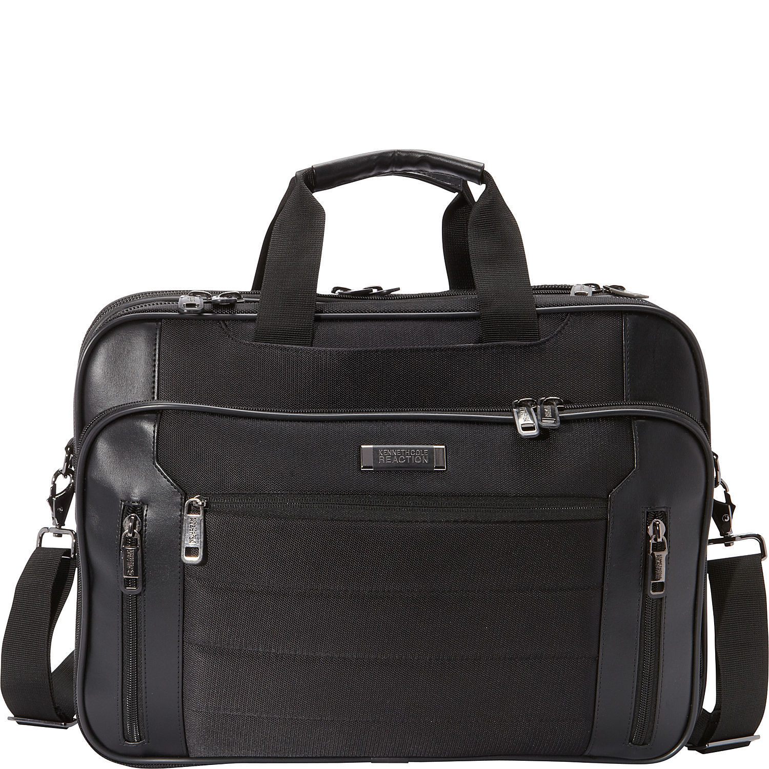 Kenneth Cole Reaction Keystone Top Zip Tsa Checkpoint Friendly Kenneth Cole Reaction Keystone Top Zip Tsa Checkpoint Friendly Multi Pocket 17 3 Inch Laptop Business Case Black Free Shipping Today